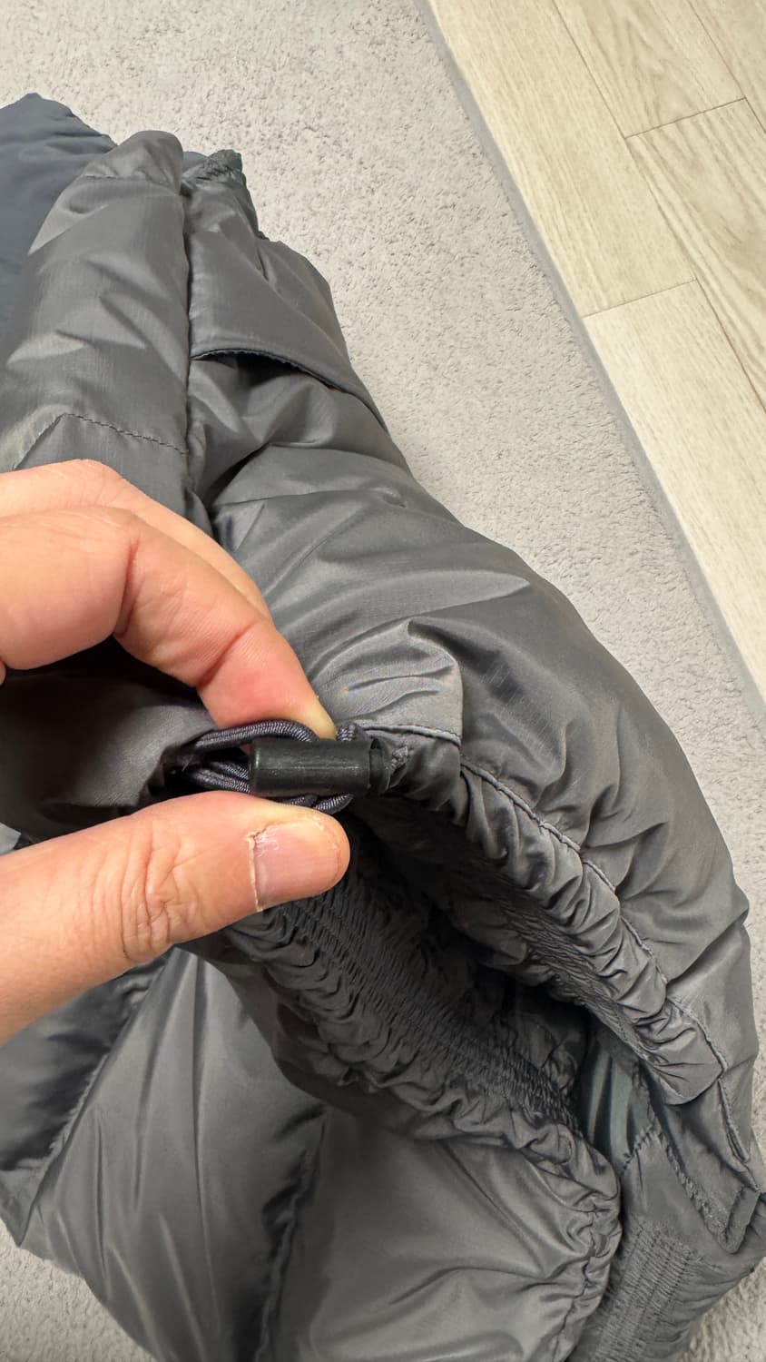 네이버후드 패딩 베스트 다크 그레이 xl 105 상품이미지7