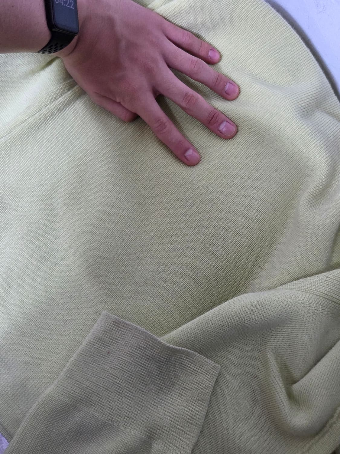 (정품) [솔리드옴므] 비대칭 슬릿 포켓 울 니트 | 00134 상품이미지8