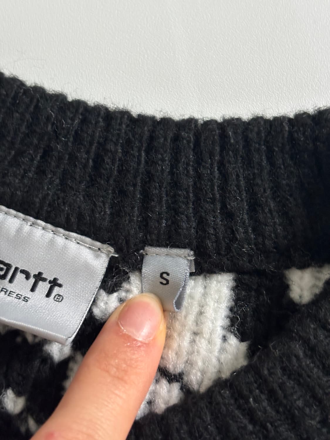 Carhartt WIP 칼하트 패턴로고 조이라이드 스웨터 상품이미지5