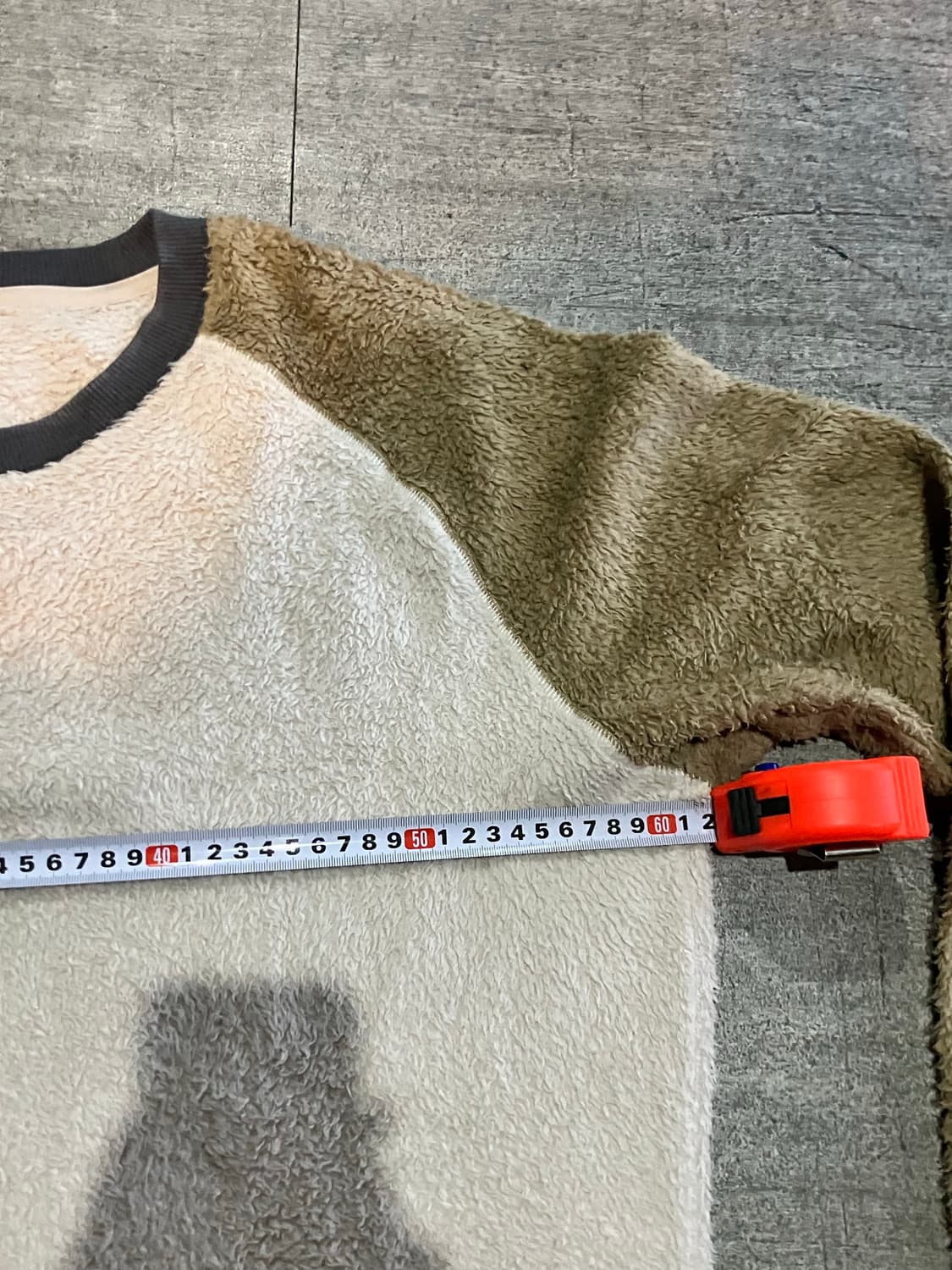 Uniqlo 유니클로 올드스쿨아메카지 베어배색 나그랑후리스 스웻셔츠 상품이미지2