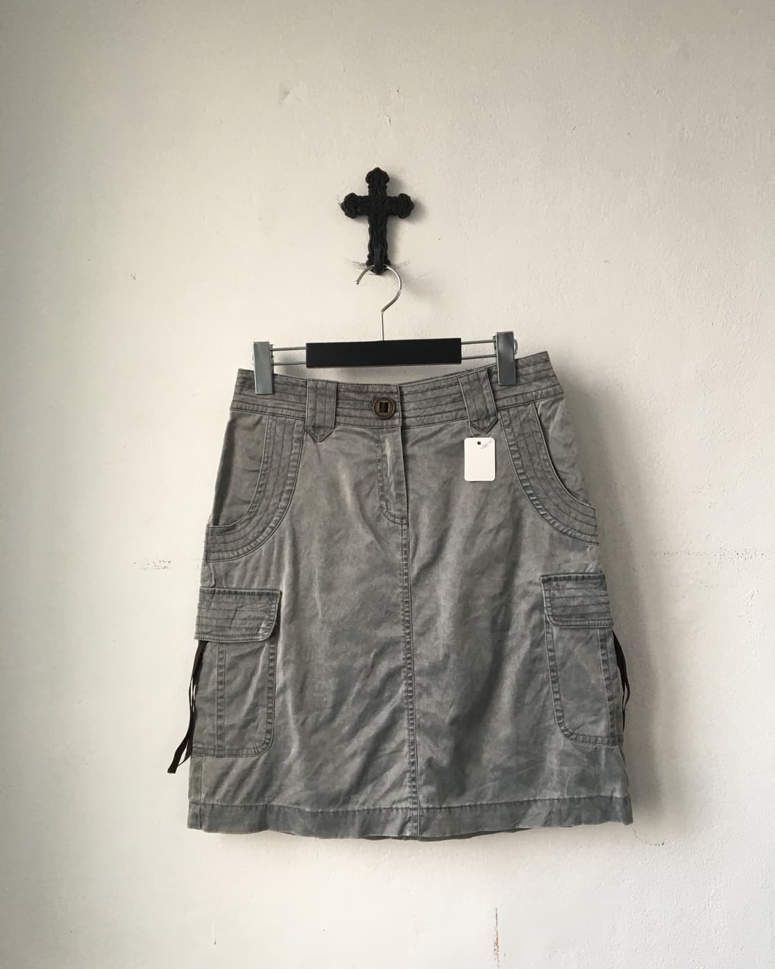 Silver mood cago skirt 상품이미지1