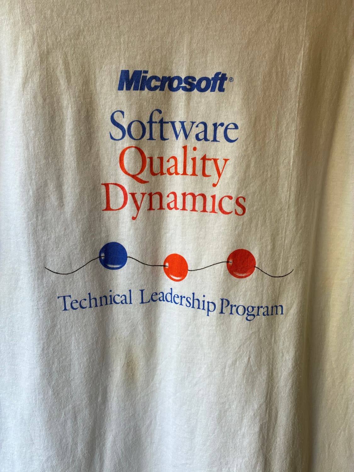 90s Microsoft T-shirt Made in USA 상품이미지1