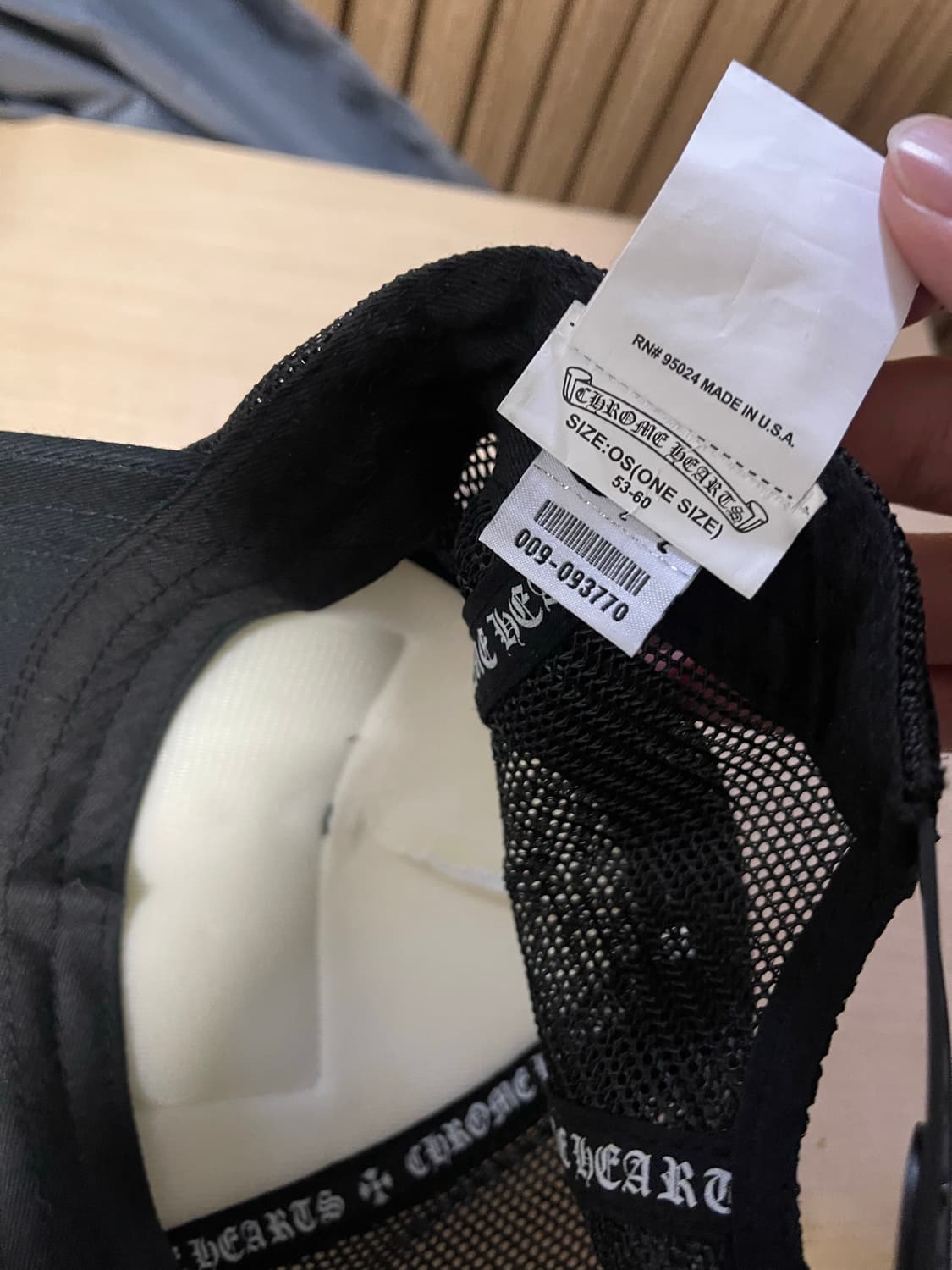 크롬하츠 트러커캡 블랙&화이트 상품이미지5