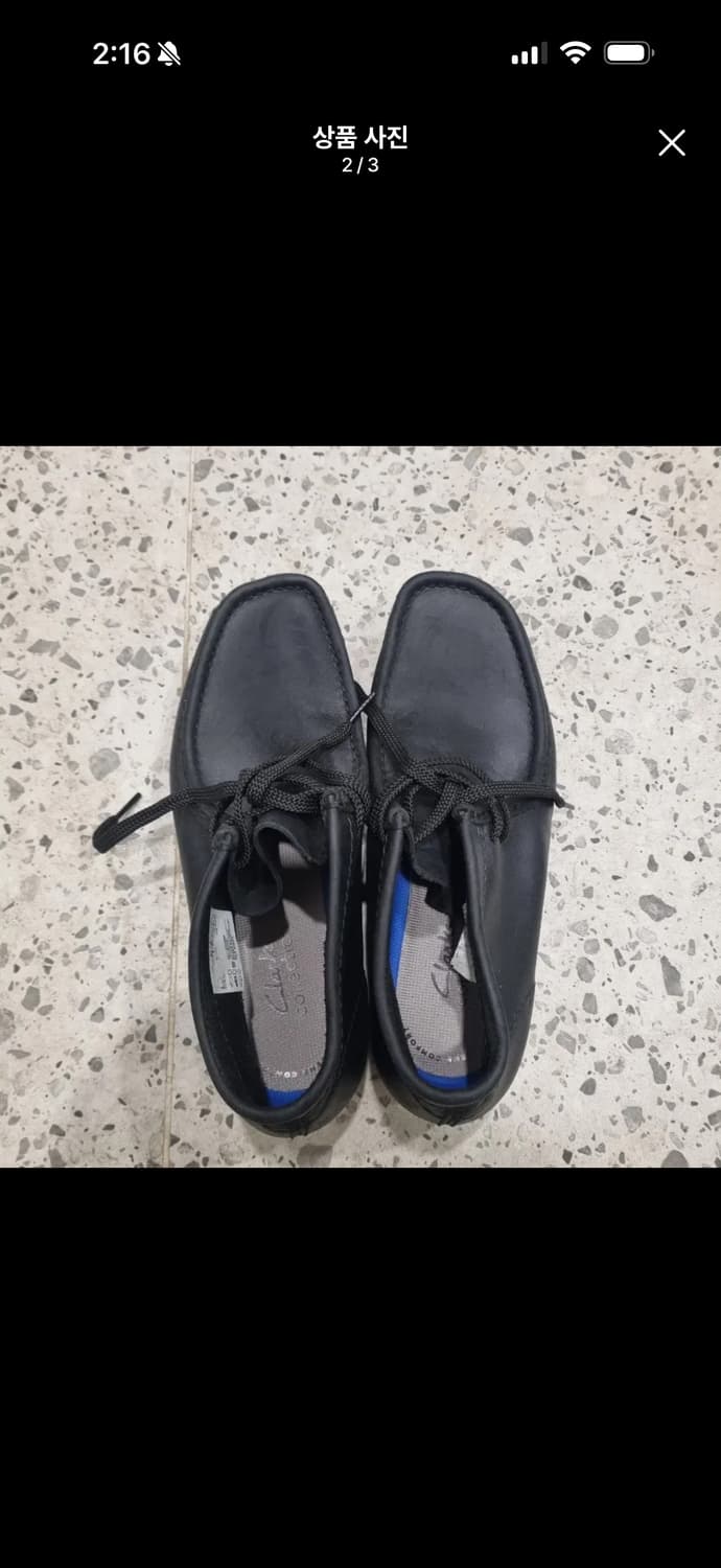 클락스 레더 us7.5팝니다 상품이미지2