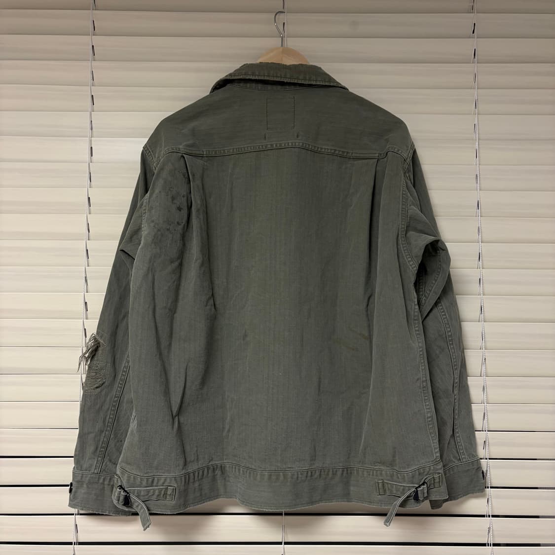 바우와우 24fw Bowwow M-41 HBT 보로 데님 자켓 M 상품이미지7