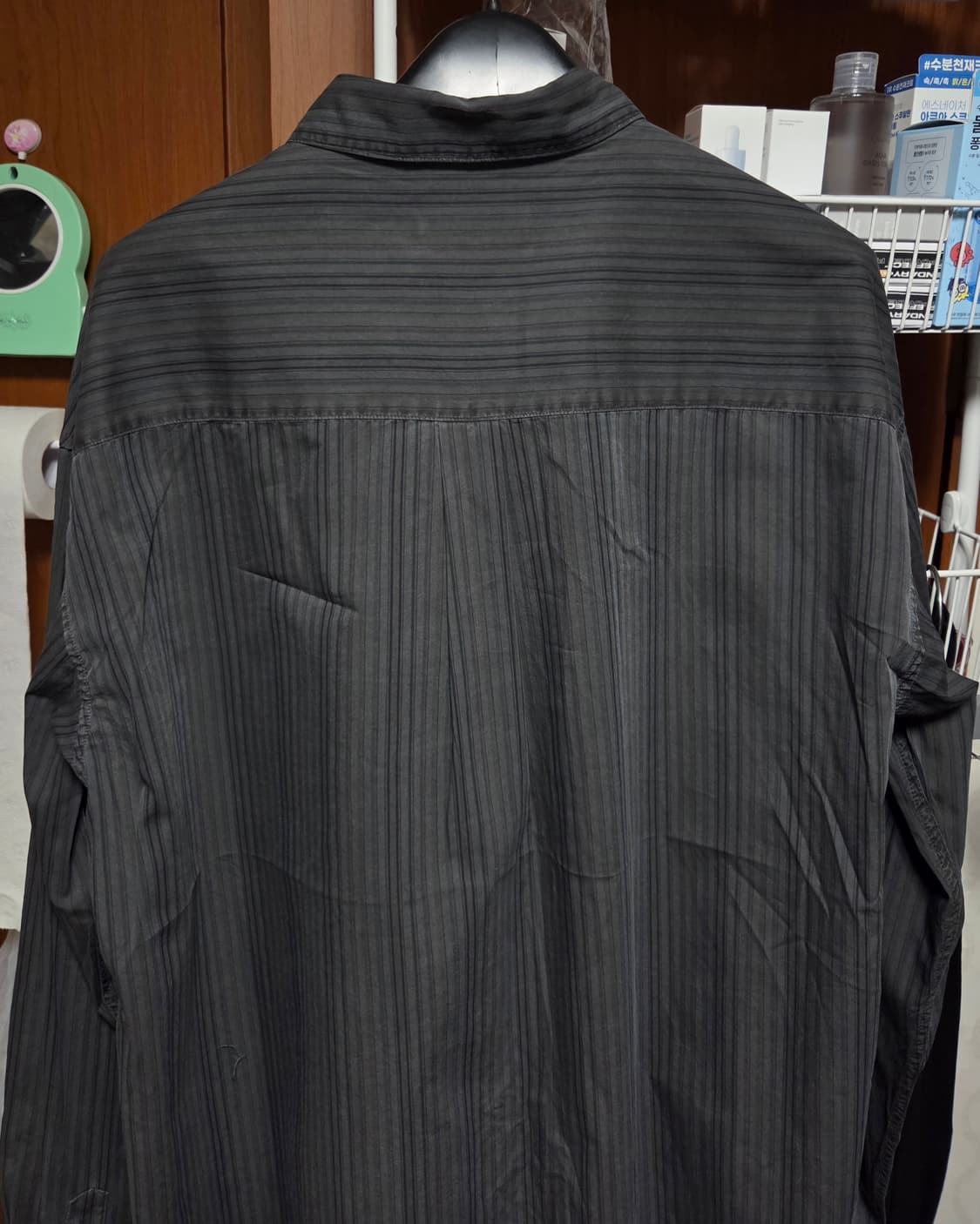 아르반 레인보우 스트라이프 셔츠_다이드 레인보우 상품이미지3