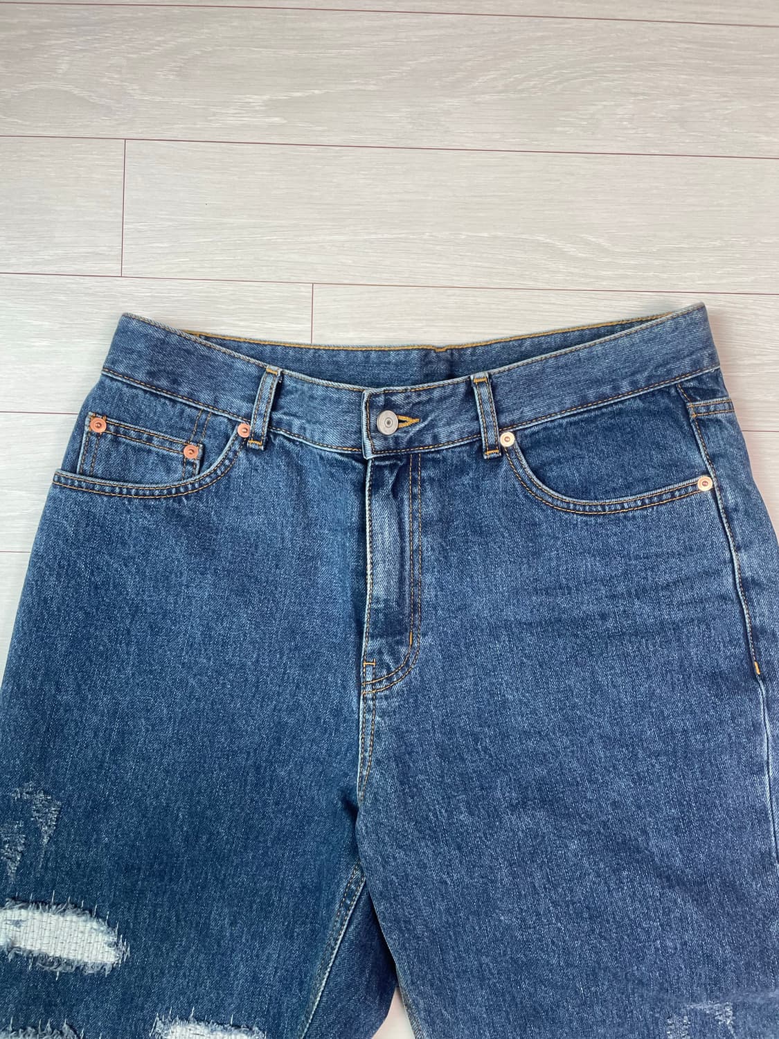 유니폼브릿지 빈티지 데님팬츠 상품이미지3