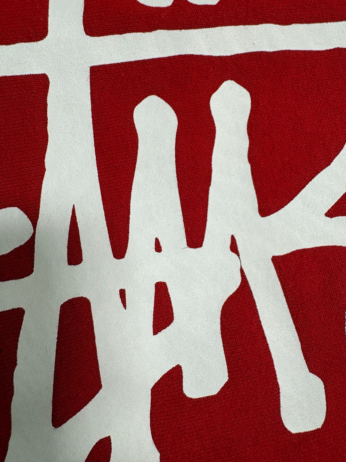 스투시 후드티 레드 xl 상품이미지3