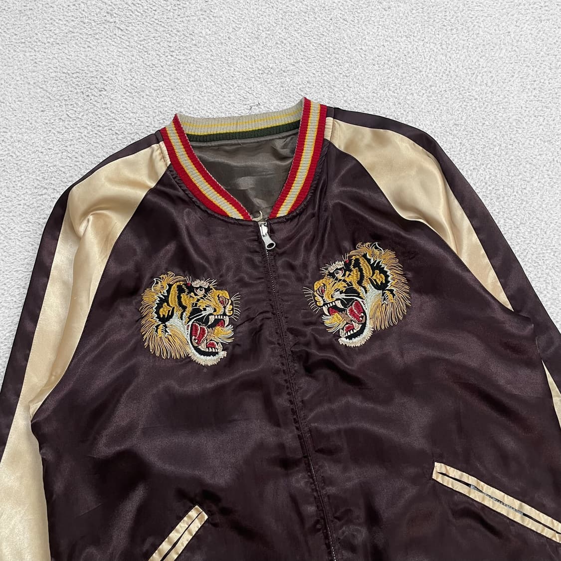 Jpn vintage 드래곤 플라이 리버시블 스카잔 자켓 상품이미지8