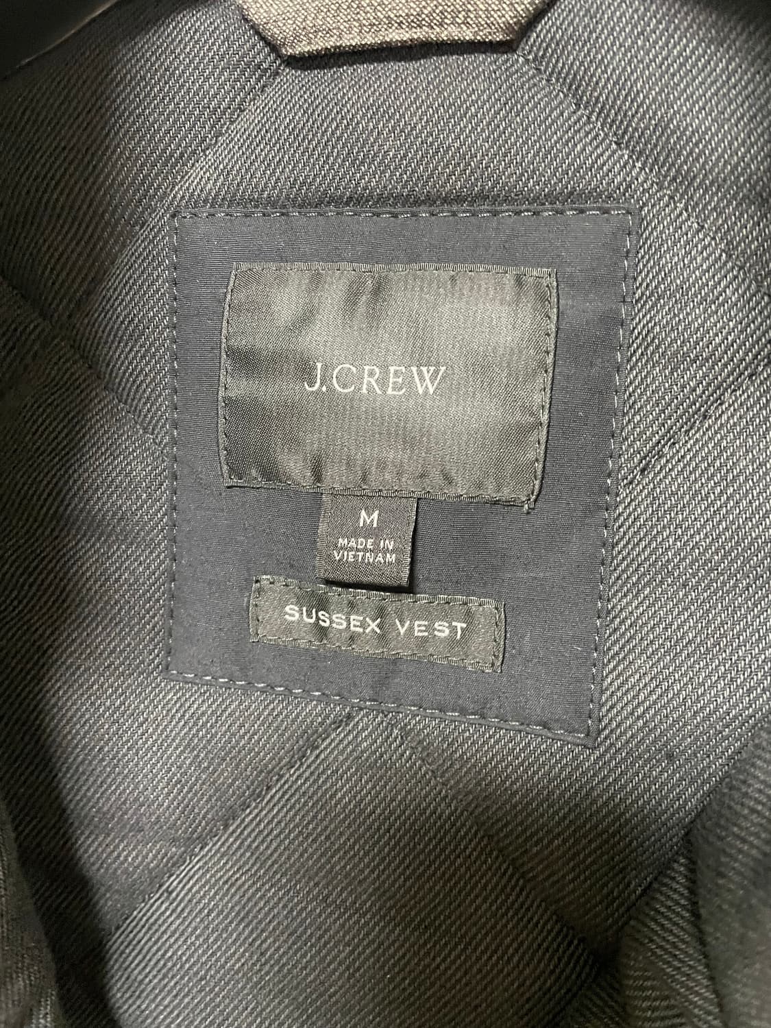 J.CREW Sussex 남성 퀼팅 조끼 M 상품이미지2