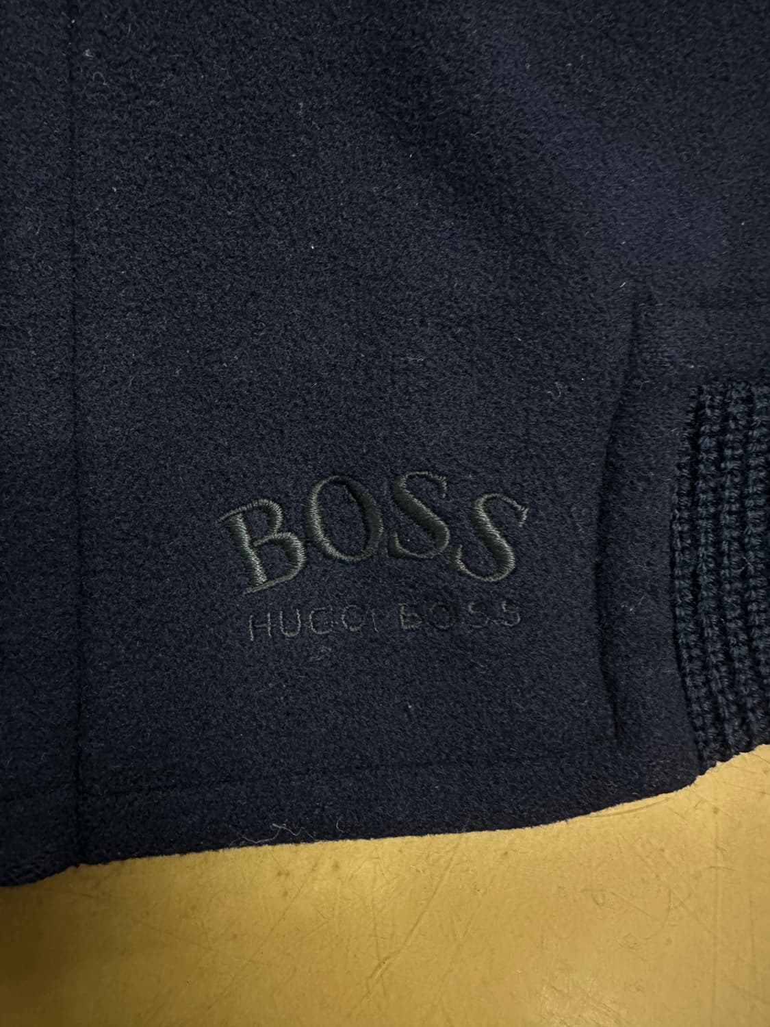 00s HUGO BOSS 네이비 울 자켓 54 상품이미지5