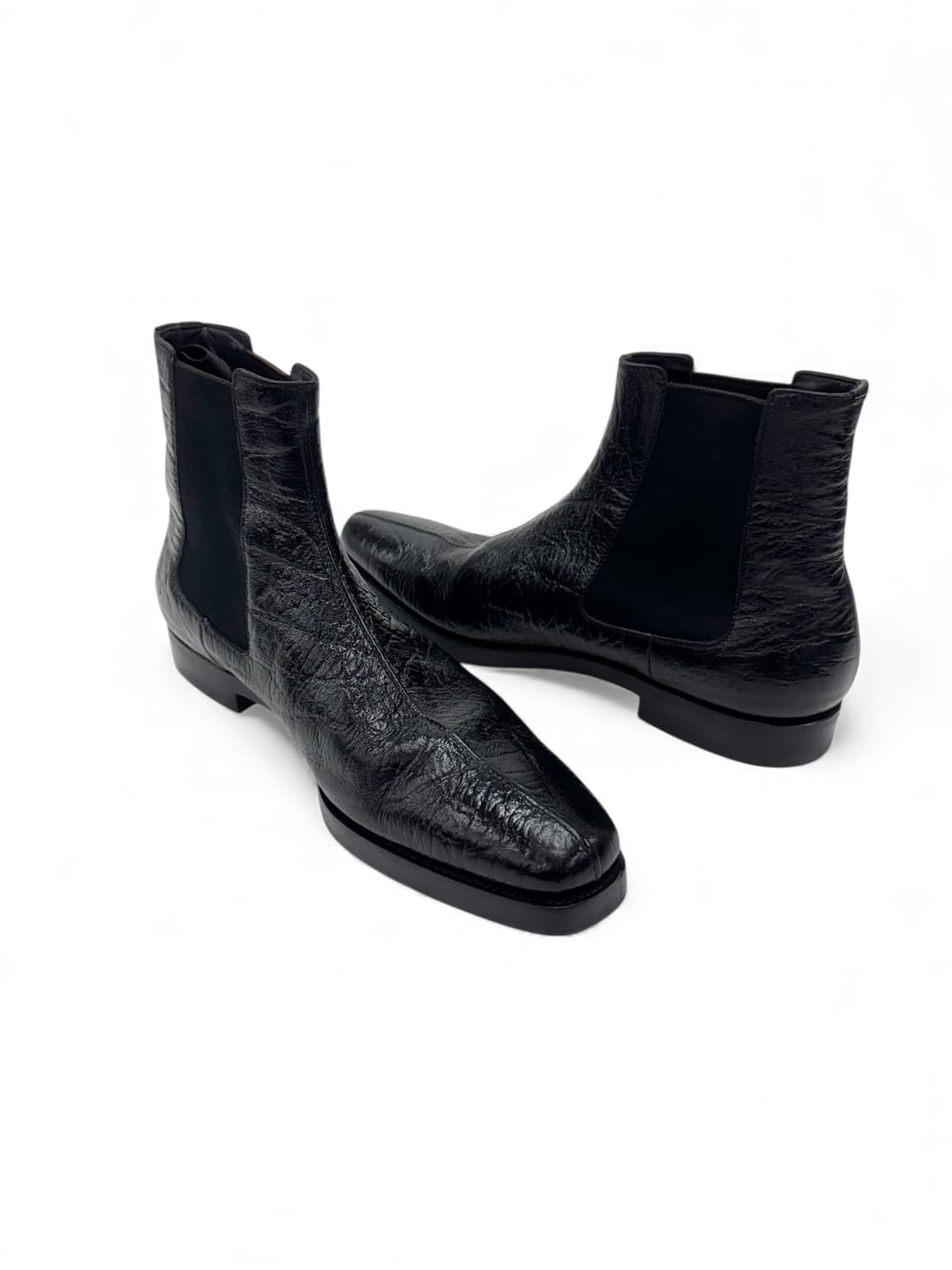 00s Prada Square Toe Boots 상품이미지7