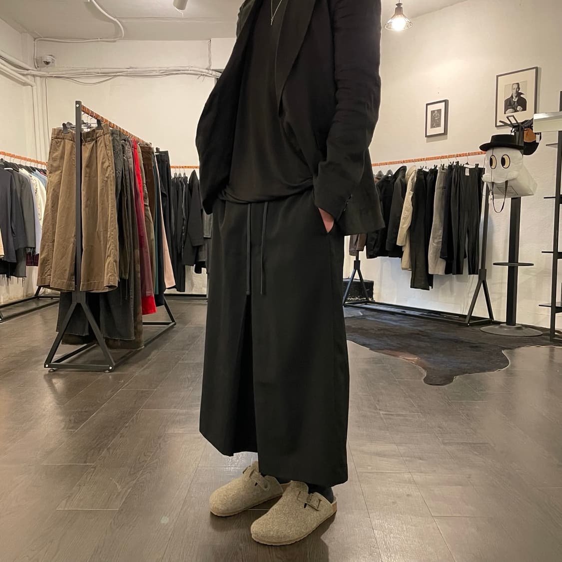 요지야마모토 플리츠 하카마 팬츠 상품이미지4