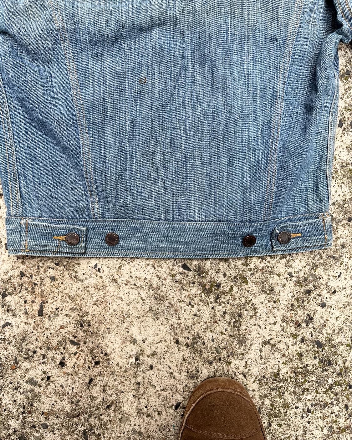 SHOOTER denim washing jacket 후루츠패밀리