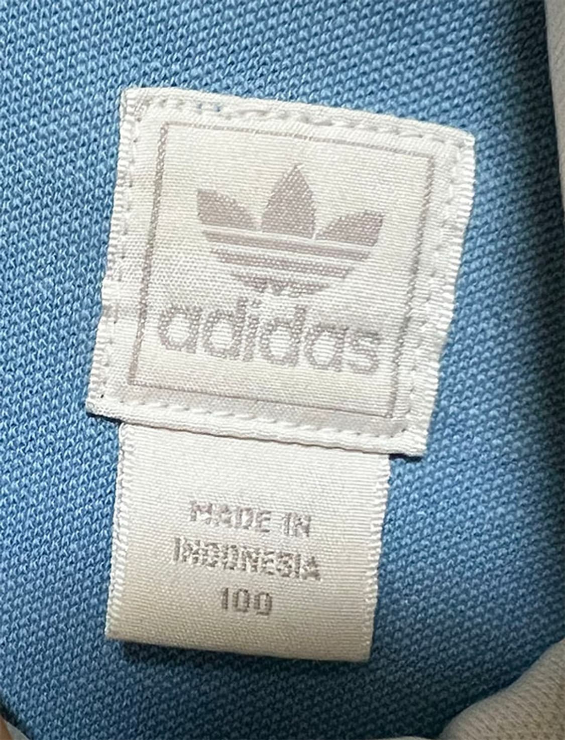 아디다스 00‘s 베켄바우어 팁탭 하늘/화이트 트랙 져지 L 100 상품이미지4