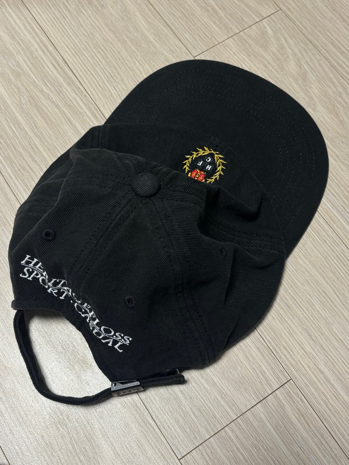 헤리티지플로스 캡 블랙 상품이미지4