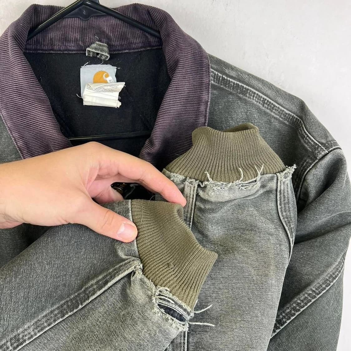 칼하트 J14 산타페 워크 자켓 모스 그린 상품이미지3