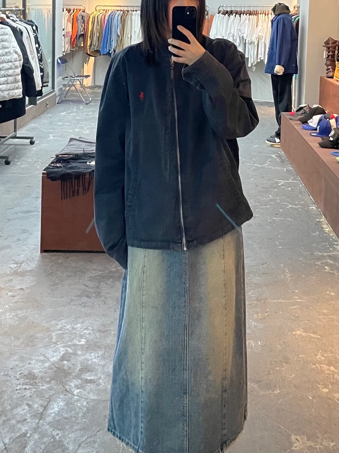 폴로 랄프로렌 네이비 코튼 트윌 바라쿠다 자켓 H1175 상품이미지1