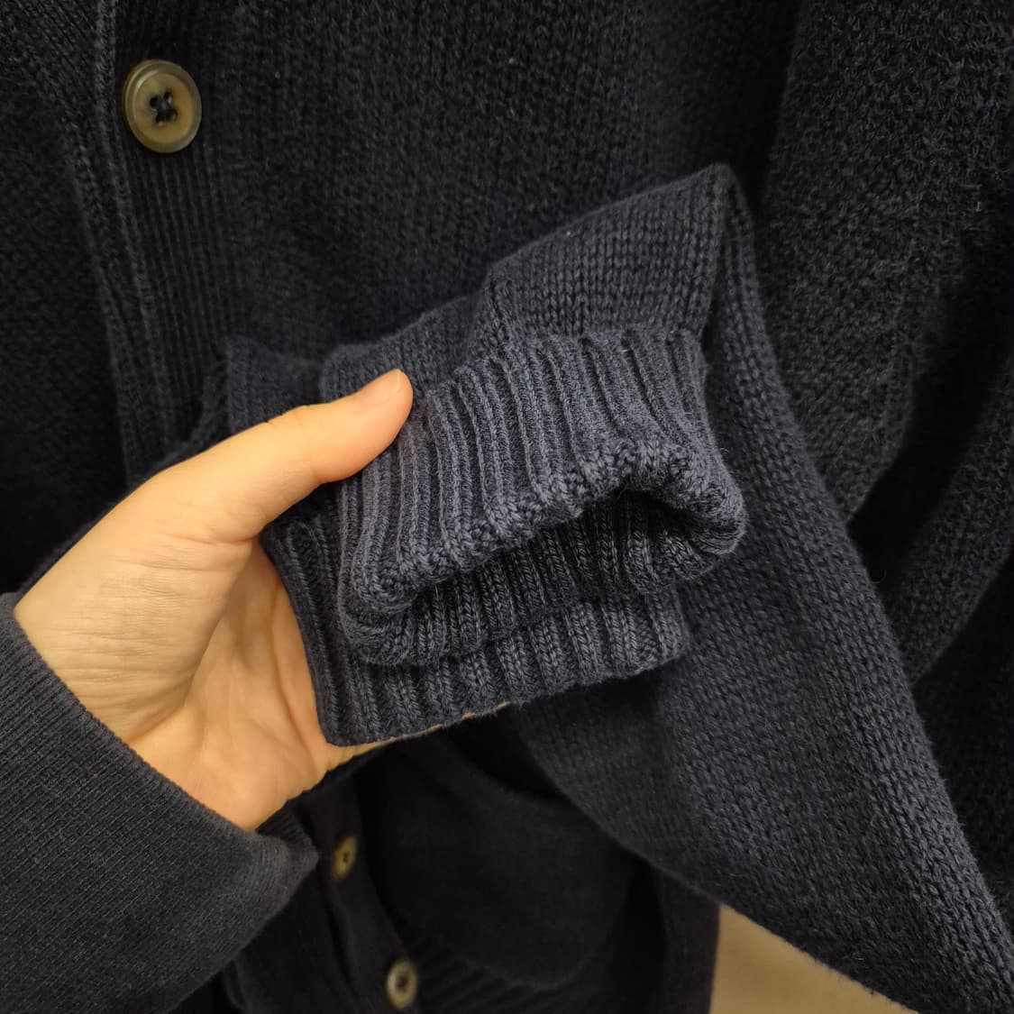 폴로 랄프로렌 코튼 V넥 가디건 95 상품이미지3