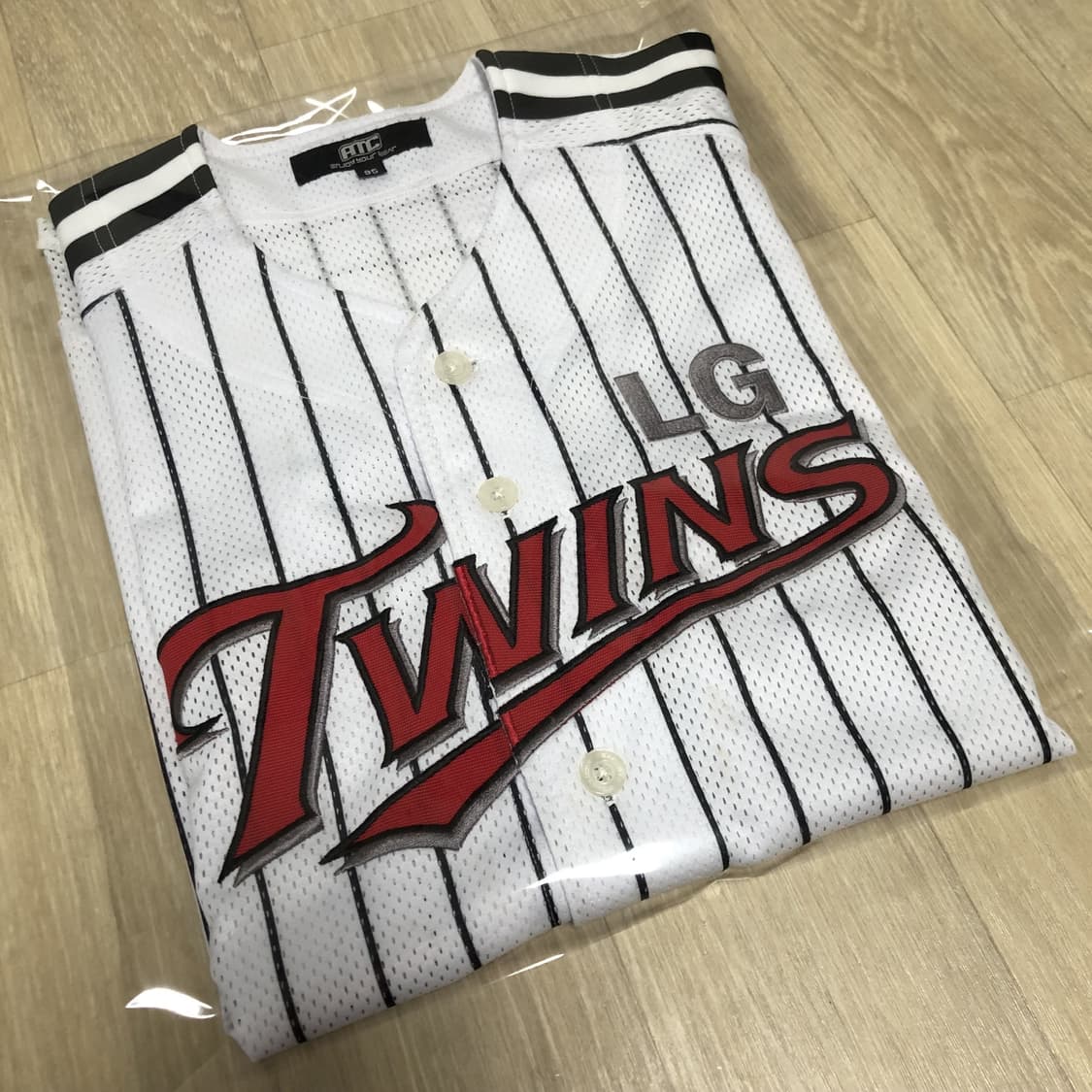 (95) 엘지 트윈스  LG 트윈스 올드 노마킹 홈 유니폼 져지 엘지 져 상품이미지10