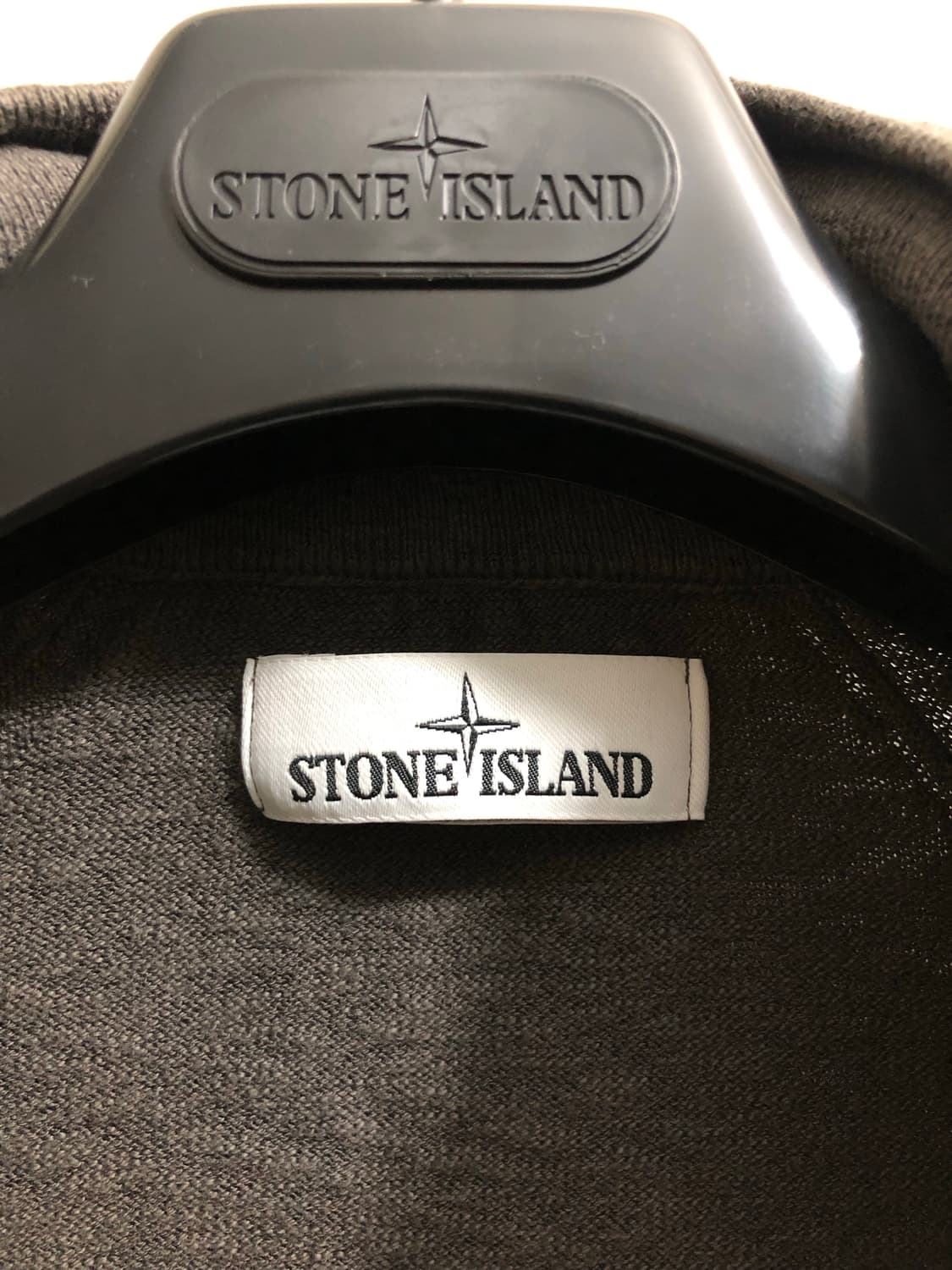 [M] 스톤아일랜드 니트 후드집업 자켓 그레이 상품이미지6