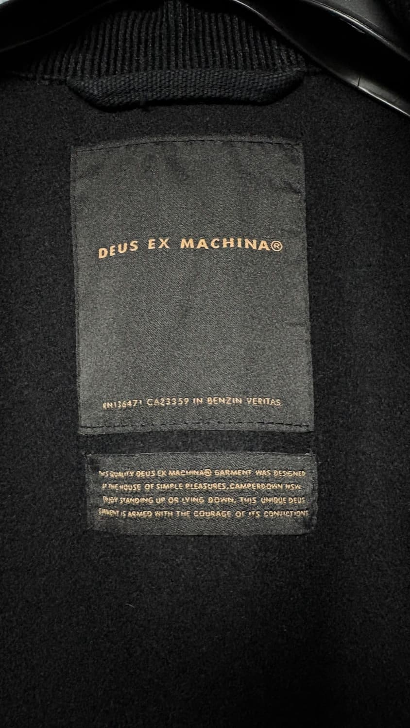 Deus Ex Machina 블랙 자켓 라지 상품이미지3