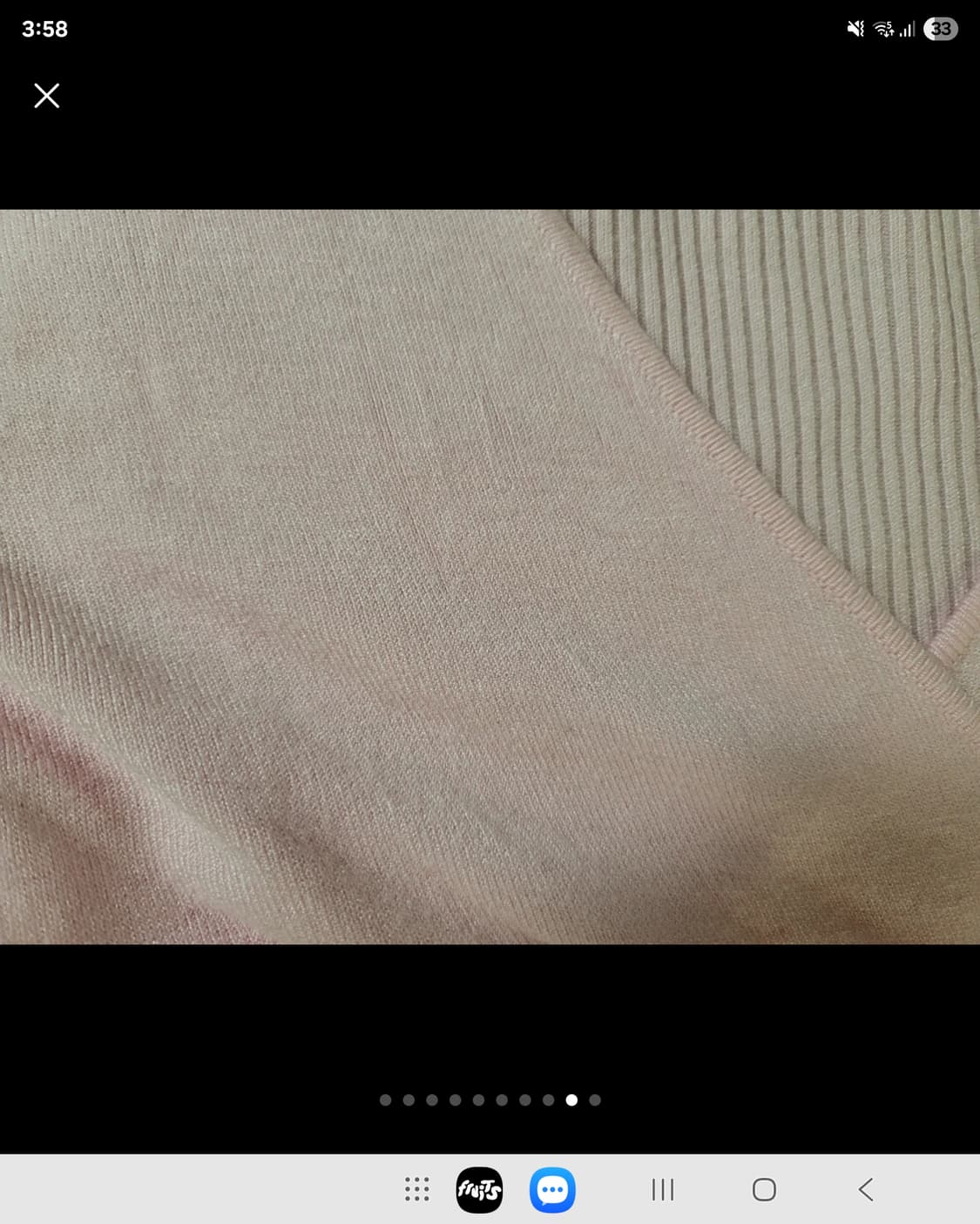 프랑스 쿠가이 발레 니트 핑크 스웨터  상품이미지10