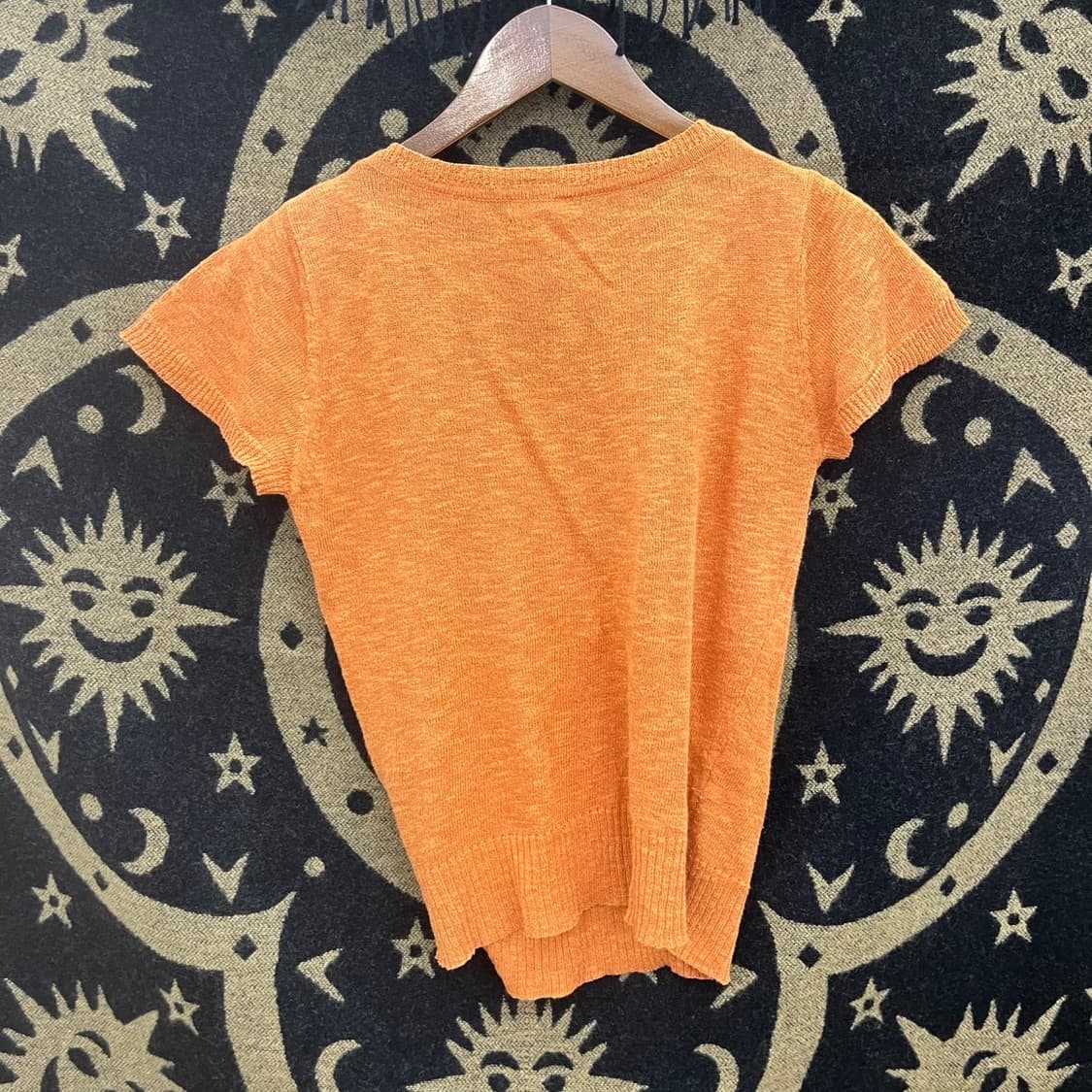 빈티지 레트로 페미닌 레이스 란제리코어 슬림핏 반팔티 K0051 상품이미지4