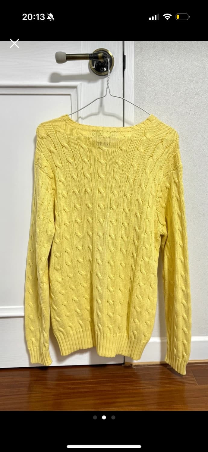 폴로 케이블 니트 상품이미지2