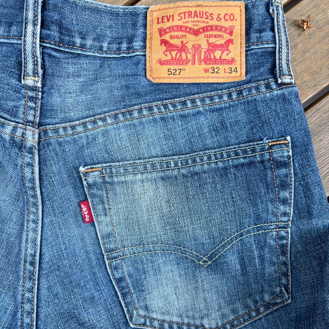 리바이스 Levi’s 527 부츠컷 데님 팬츠 상품이미지8
