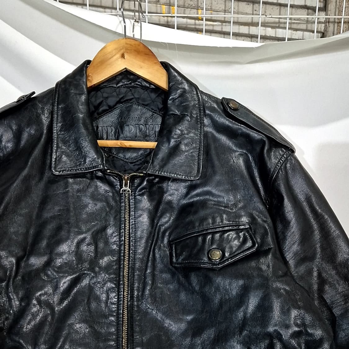 Trapper 양가죽 싱글 자켓 상품이미지2