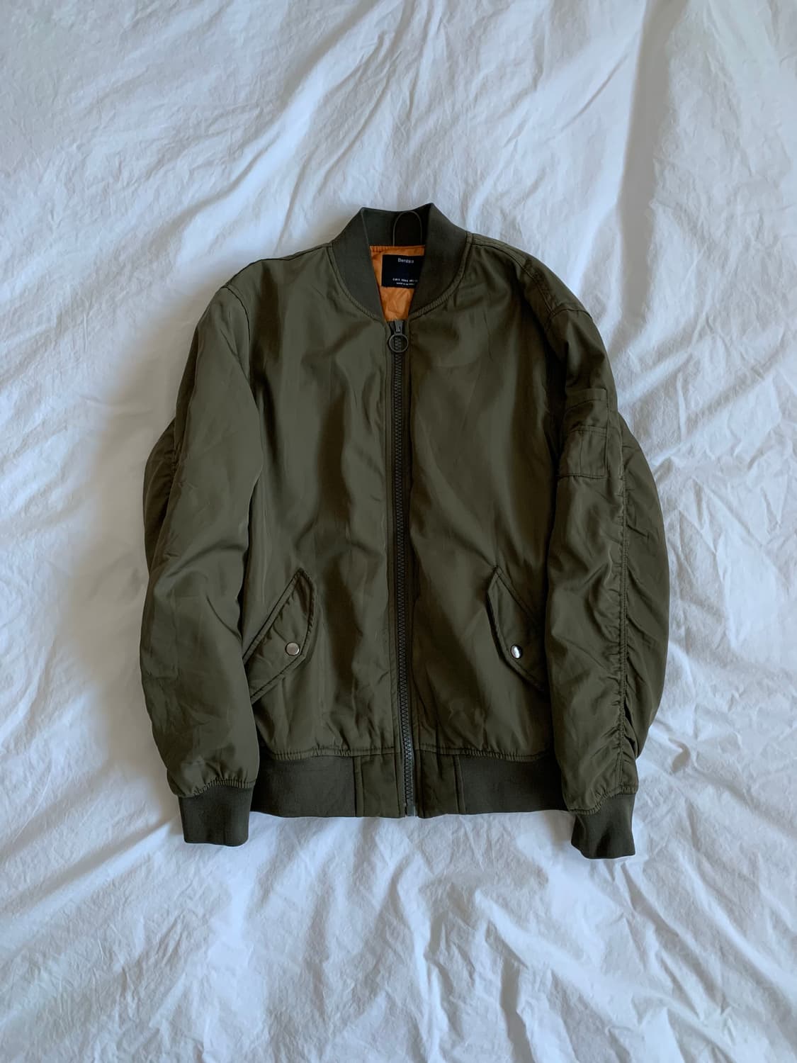 봄 카키 ma-1 상품이미지1