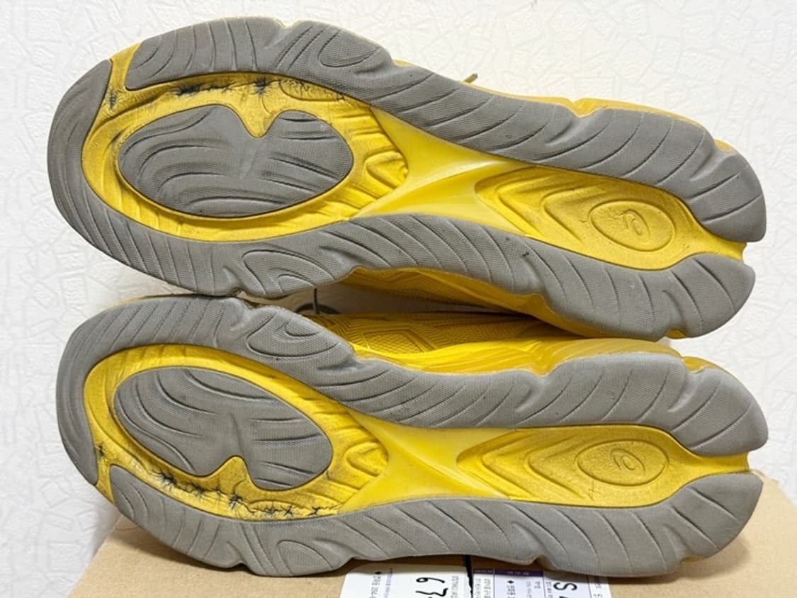 아식스X씨피컴퍼니 젤 퀀텀 360 판매합니다. [옐로우/260mm] 상품이미지6