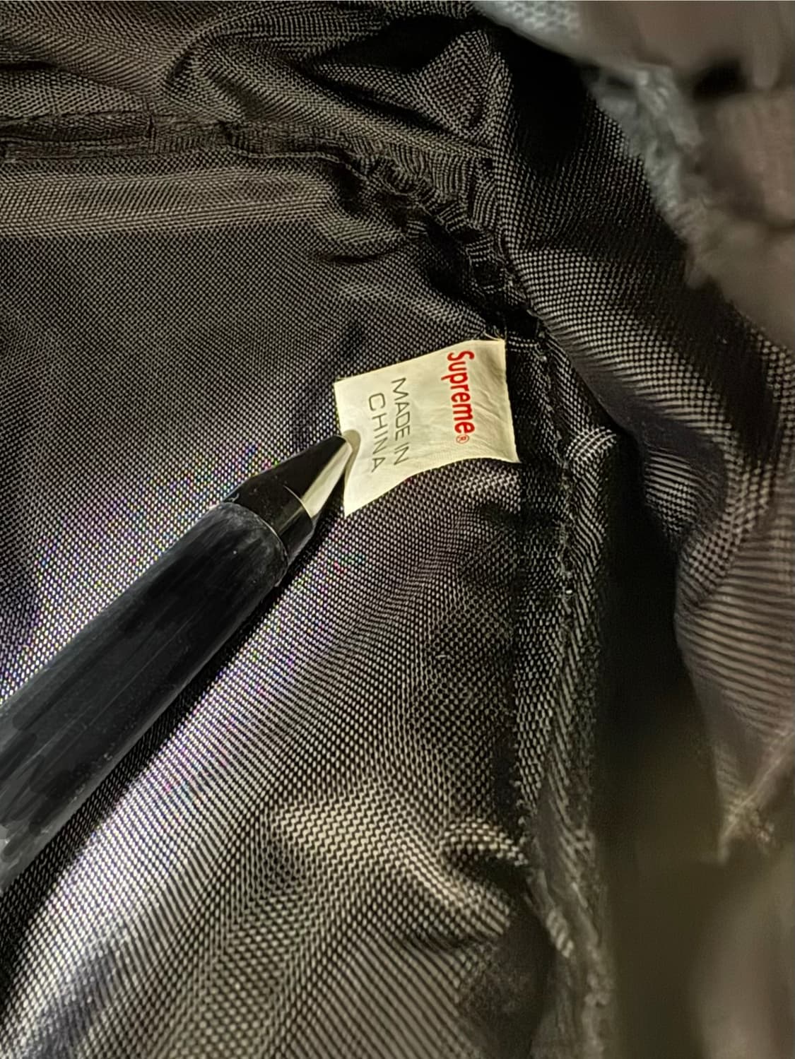 슈프림 코듀라 스몰 숄더백 + 쇼핑백 Supreme 17ss 상품이미지6