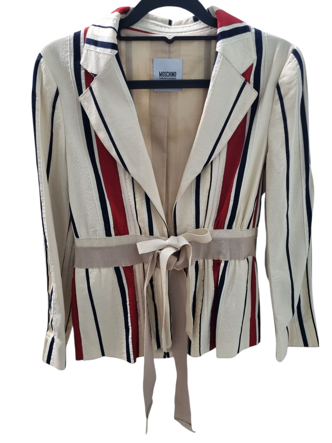 모스키노 스트라이프 리본 자켓 55 상품이미지1
