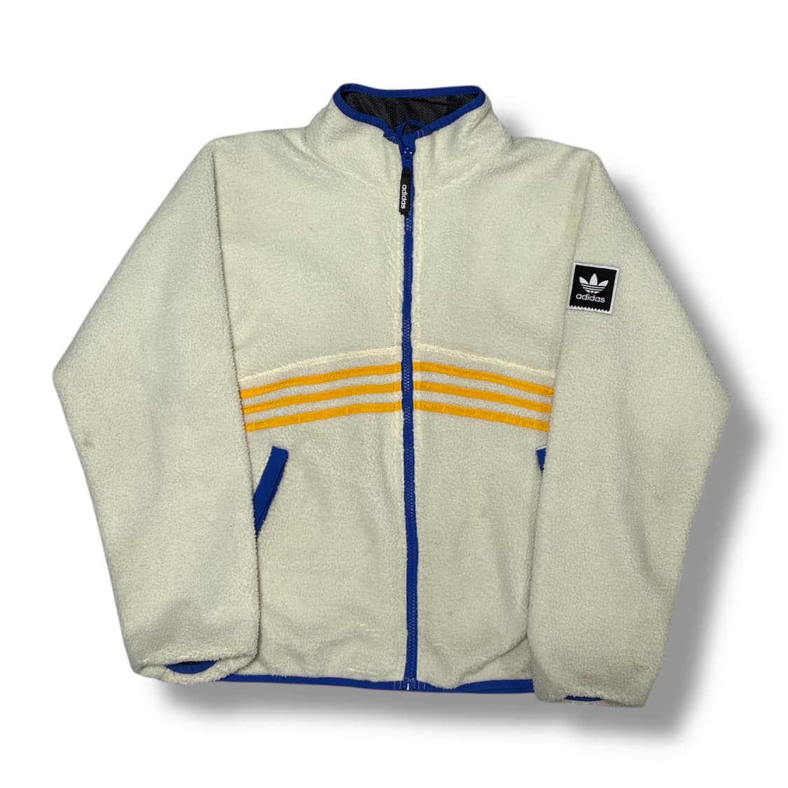 Adidas 서파 아이보리 풀집업 플리스 상품이미지1