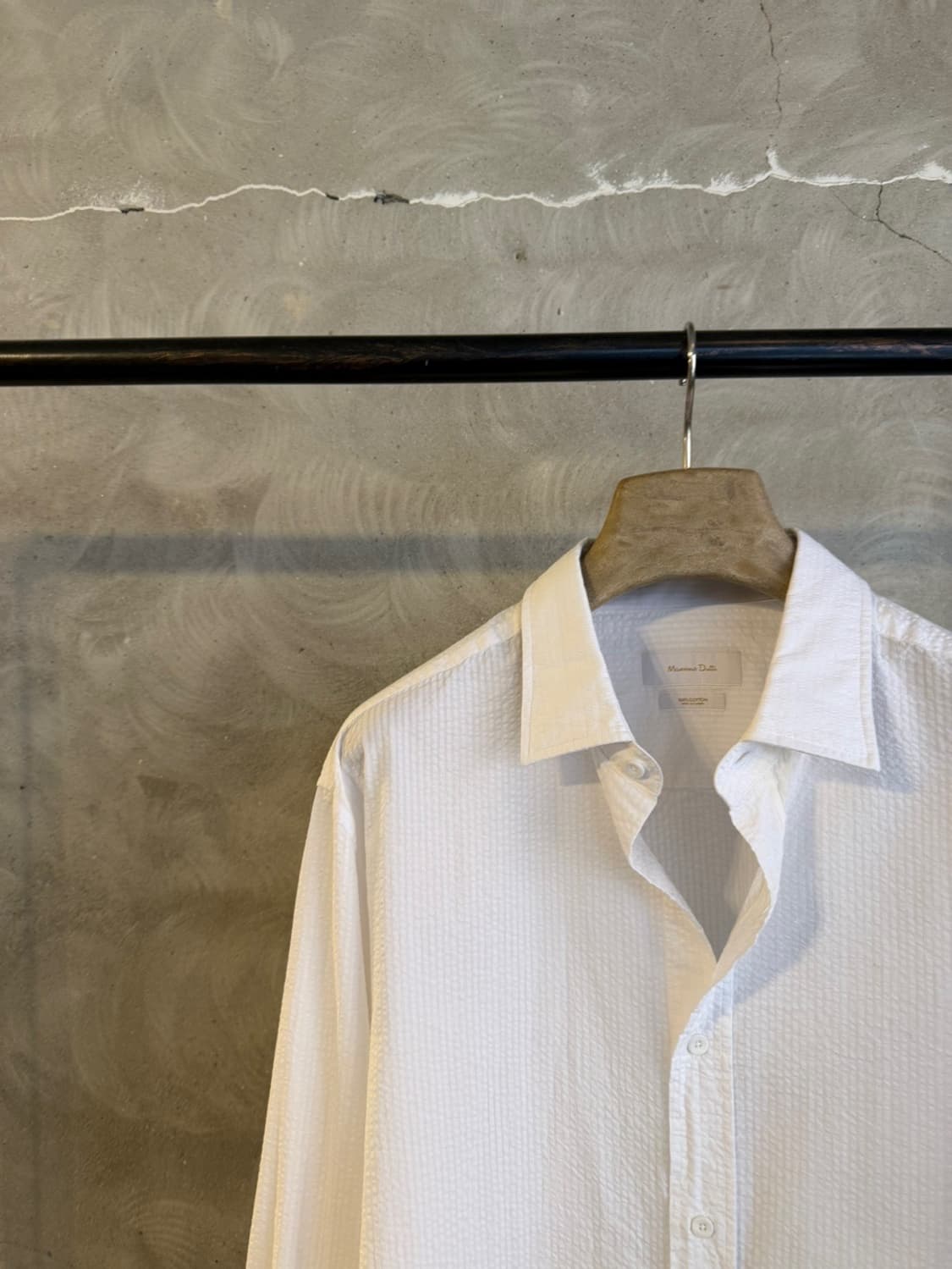 마시모두티 시어서커 셔츠 100 상품이미지2