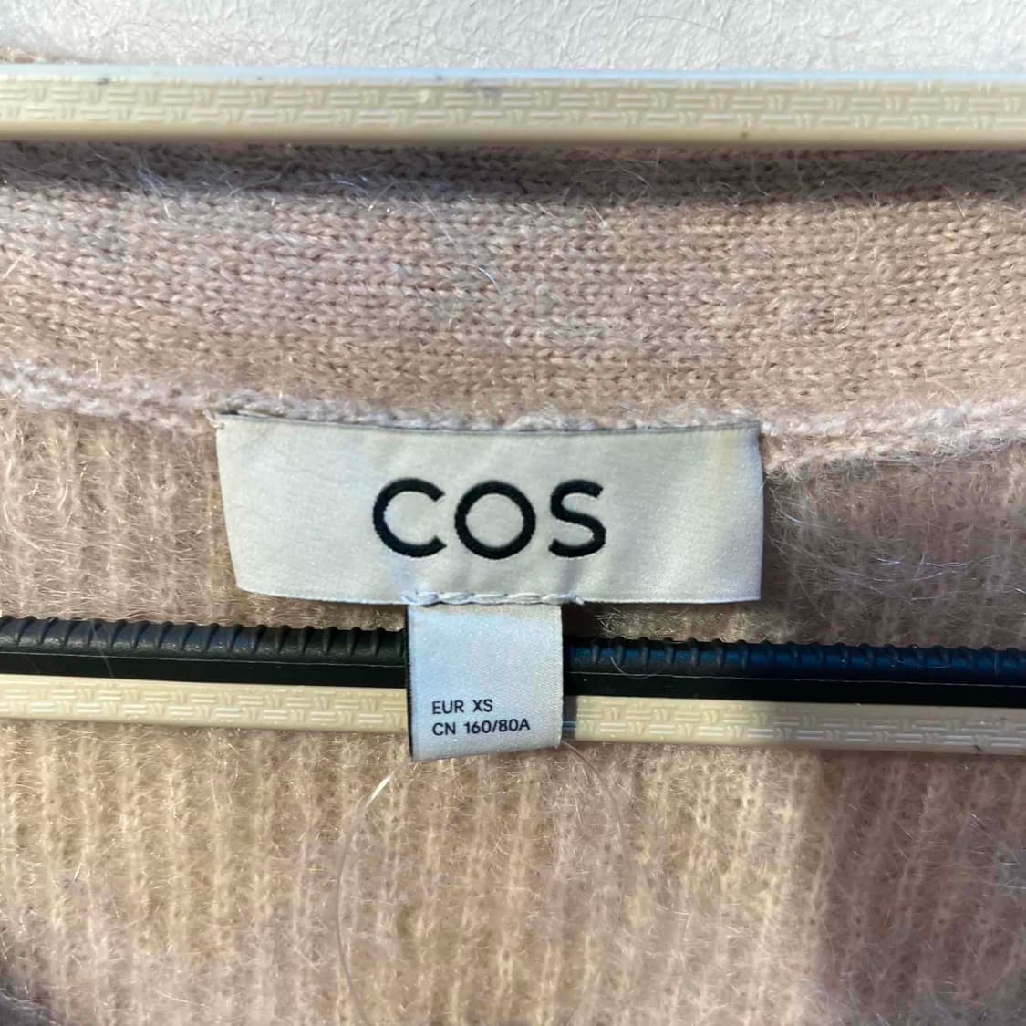 [XS] Cos 코스 모헤어 반팔 니트 가디건 상품이미지3