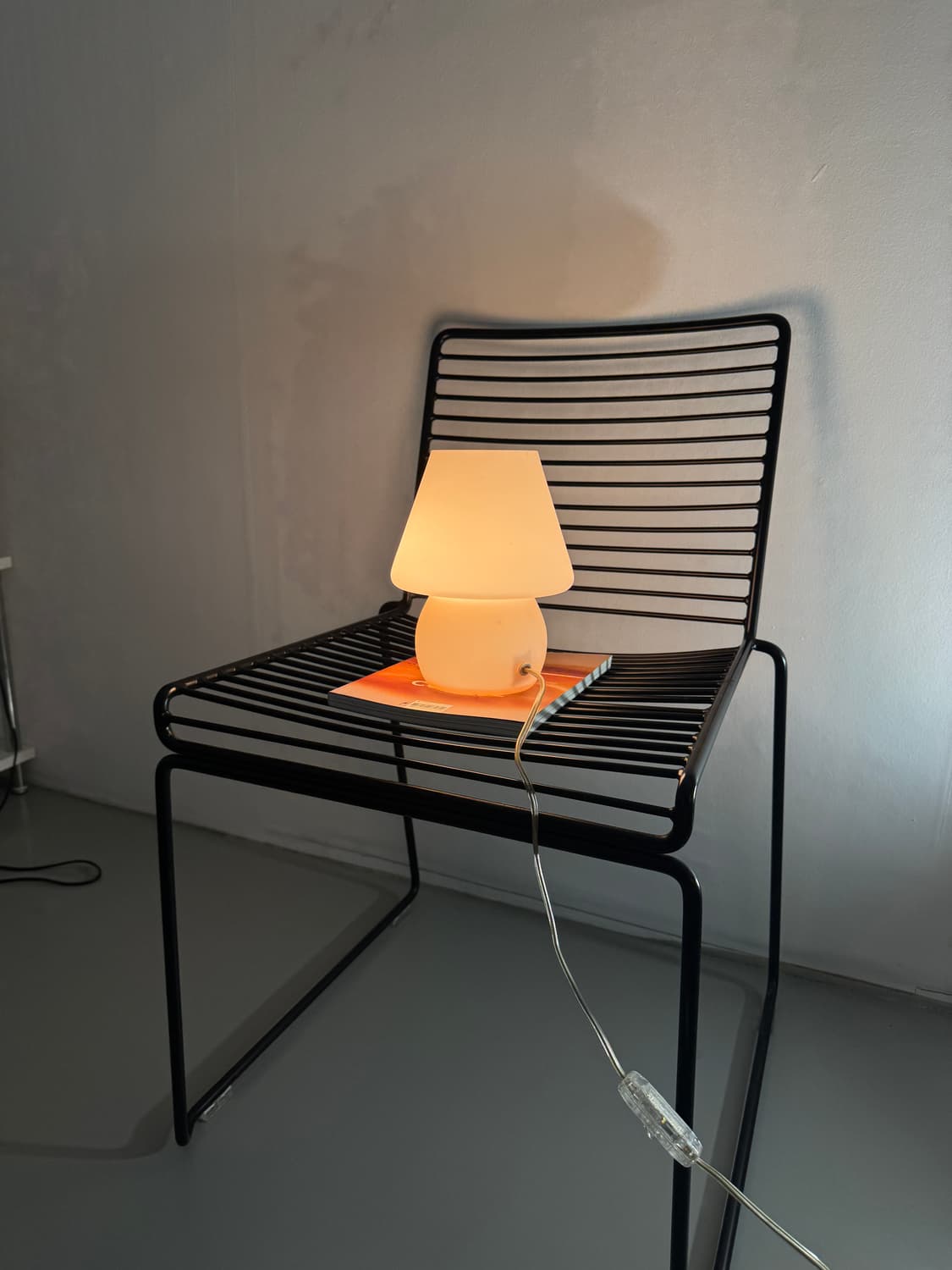 무라노 빈티지 머쉬룸 램프 1970s 상품이미지6