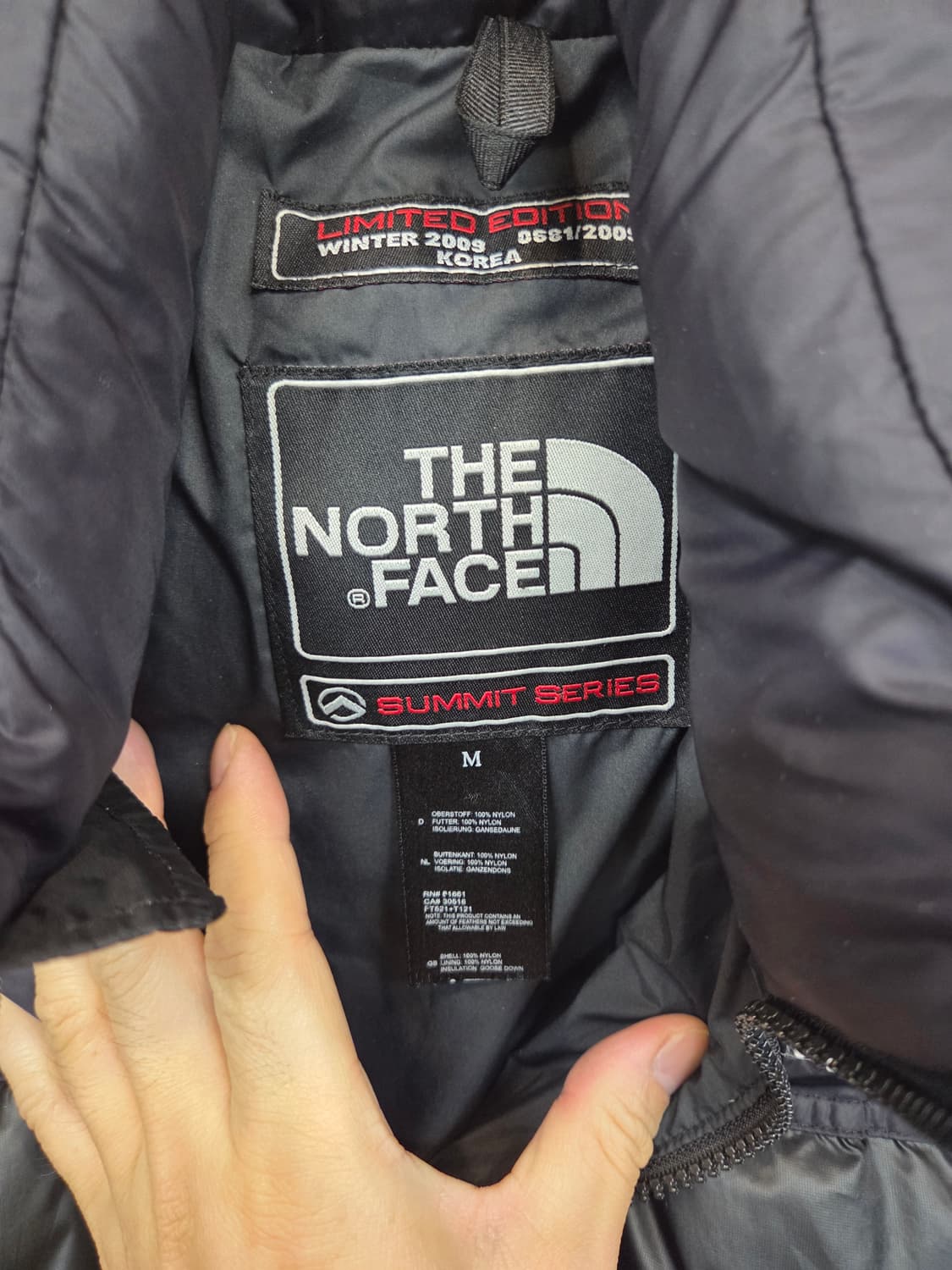 노스페이스 써밋시리즈 퍼텍스 850 눕시맛 패딩 m 상품이미지3