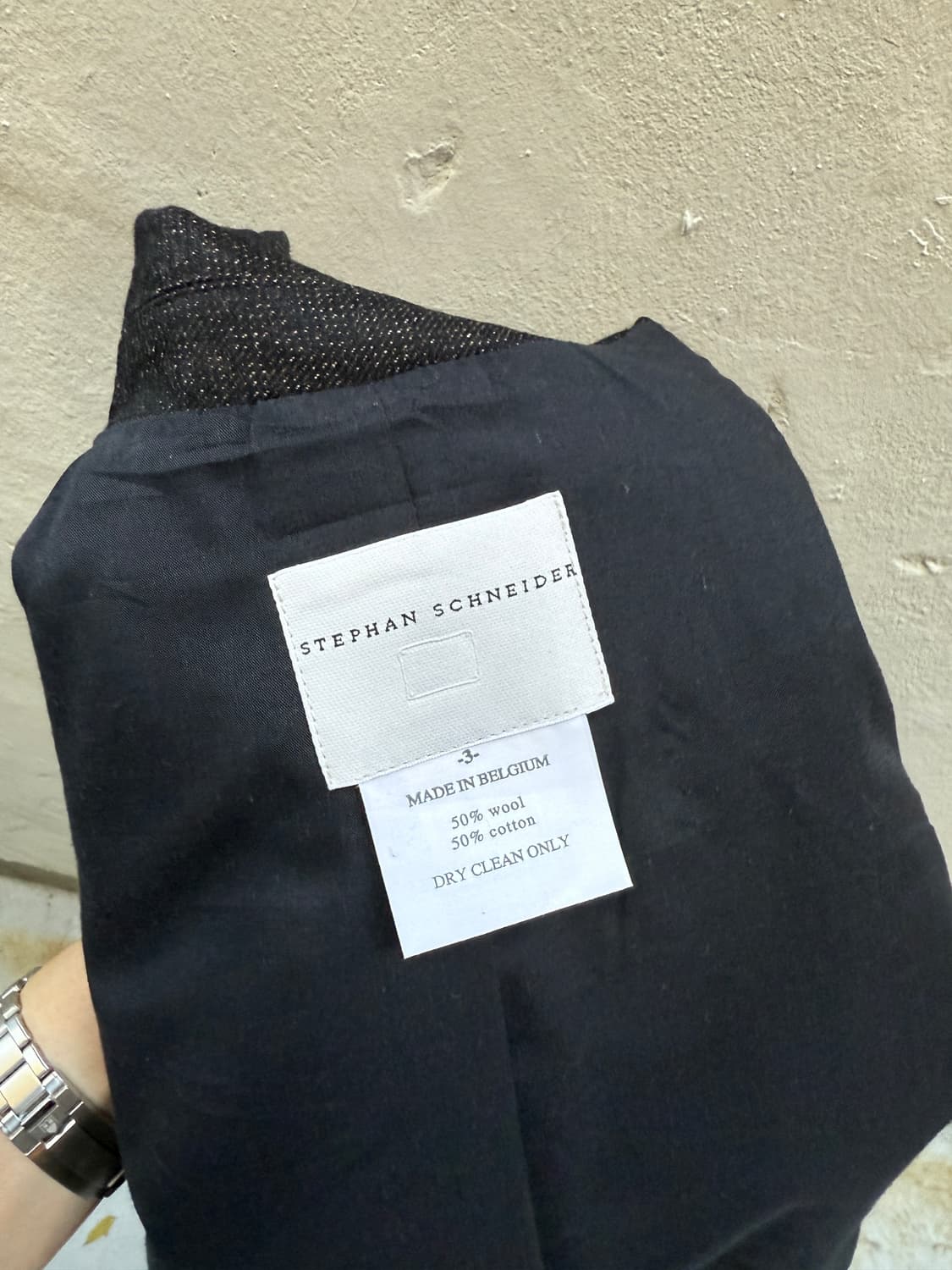 스테판 슈나이더 플란넬 싱글코트 상품이미지7