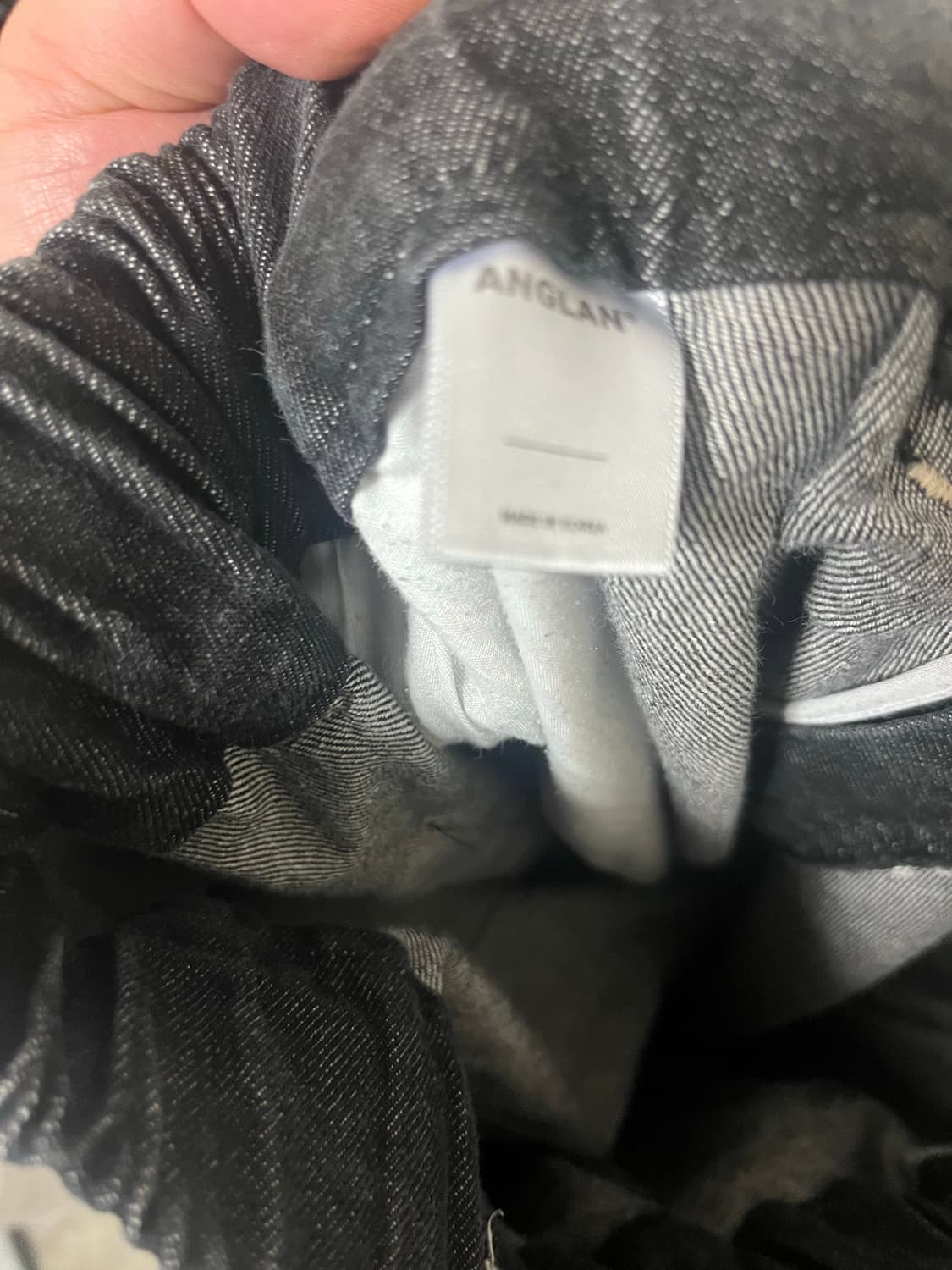 앵글런 흑청 벌룬팬츠 상품이미지6