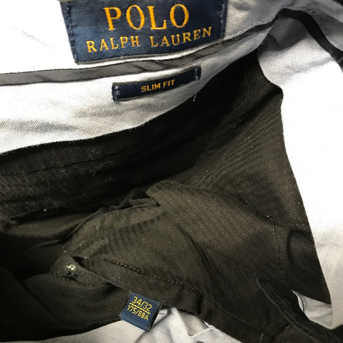 폴로 랄프로렌 코듀로이 팬츠 블랙 34/32 상품이미지6
