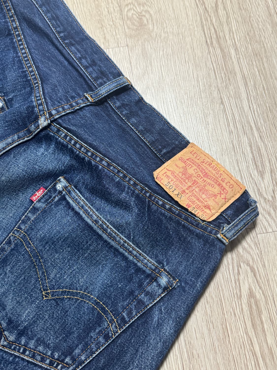 [32] 90s LVC 55501 빅E 셀비지 리바이스 발렌시아 공장 상품이미지3