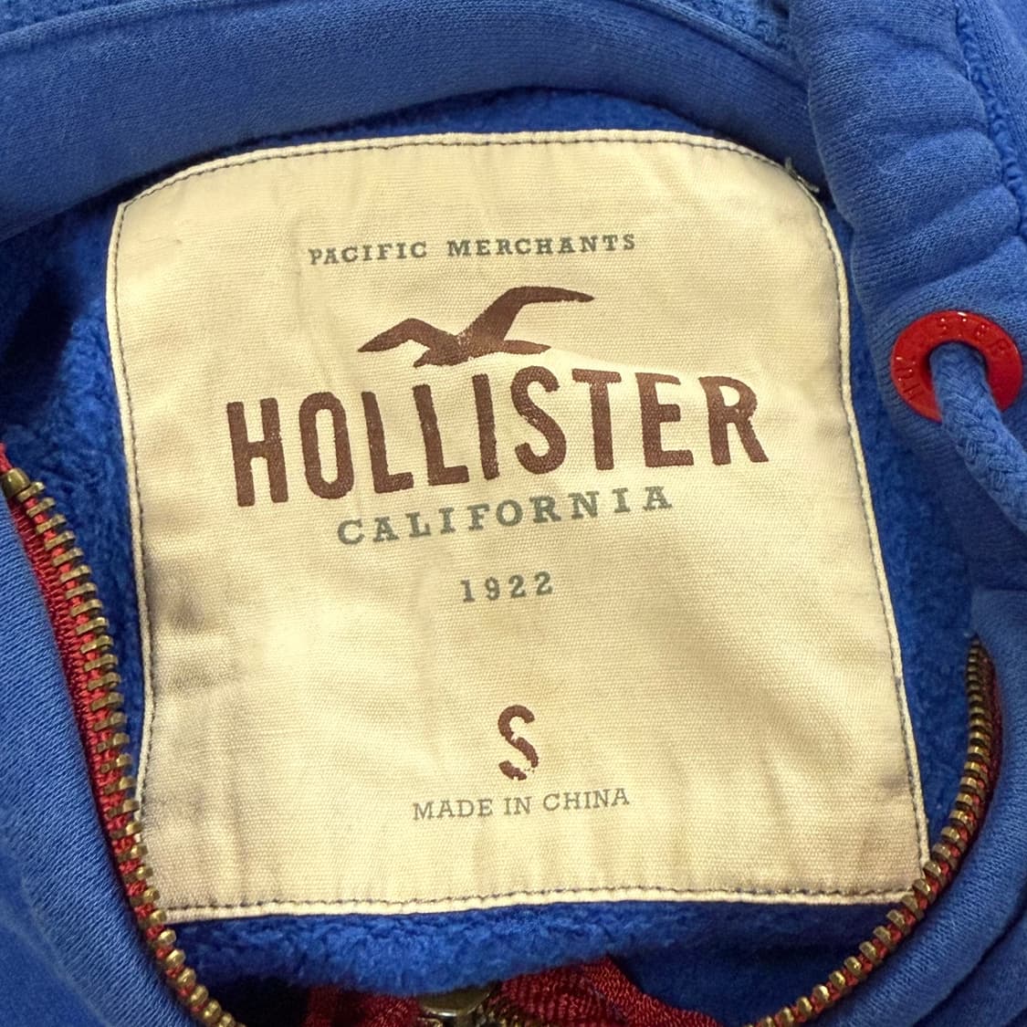 홀리스터 블루 후드집업 상품이미지6