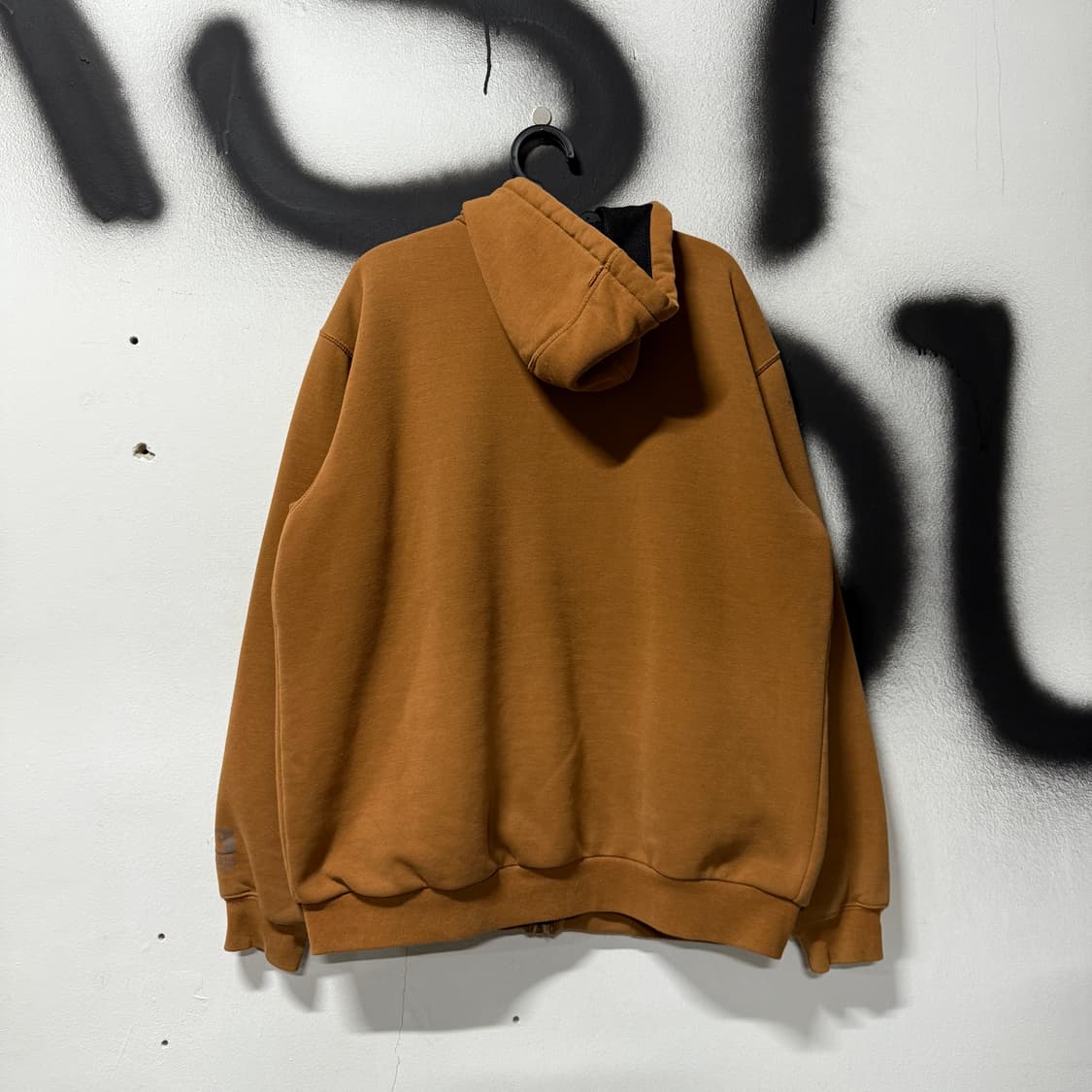 칼하트 레인디펜더 써멀 집업 후디 브라운 상품이미지2