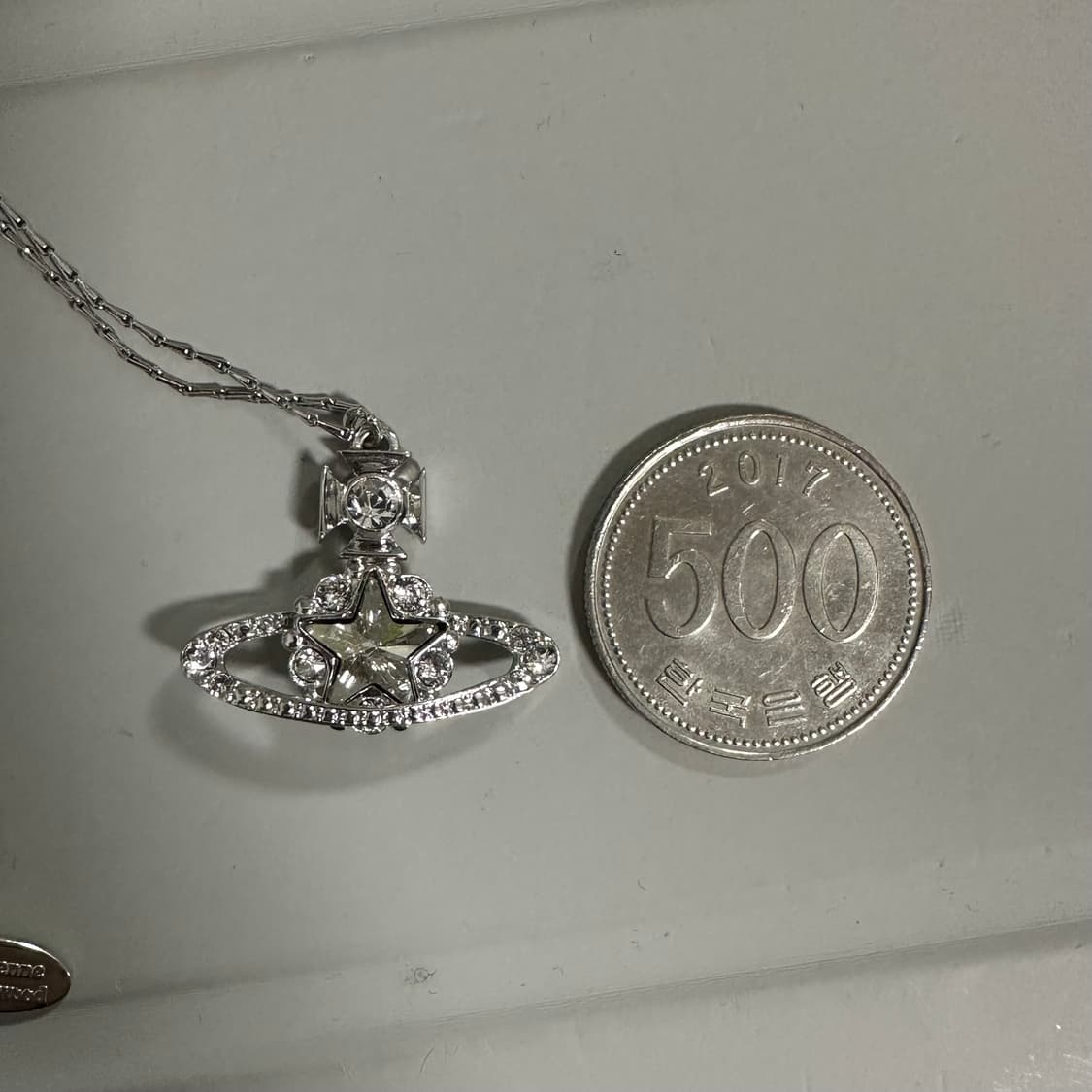 비비안웨스트우드 별 목걸이 실버 스타 상품이미지4