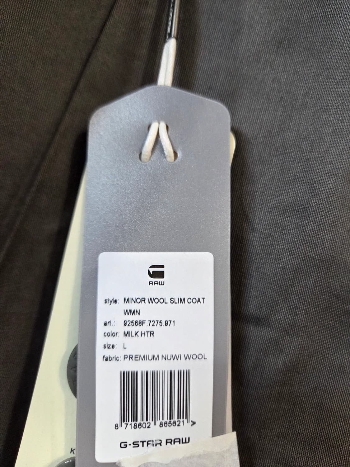 G-STAR RAW MINOR WOOL SLIM COAT WMN 상품이미지8