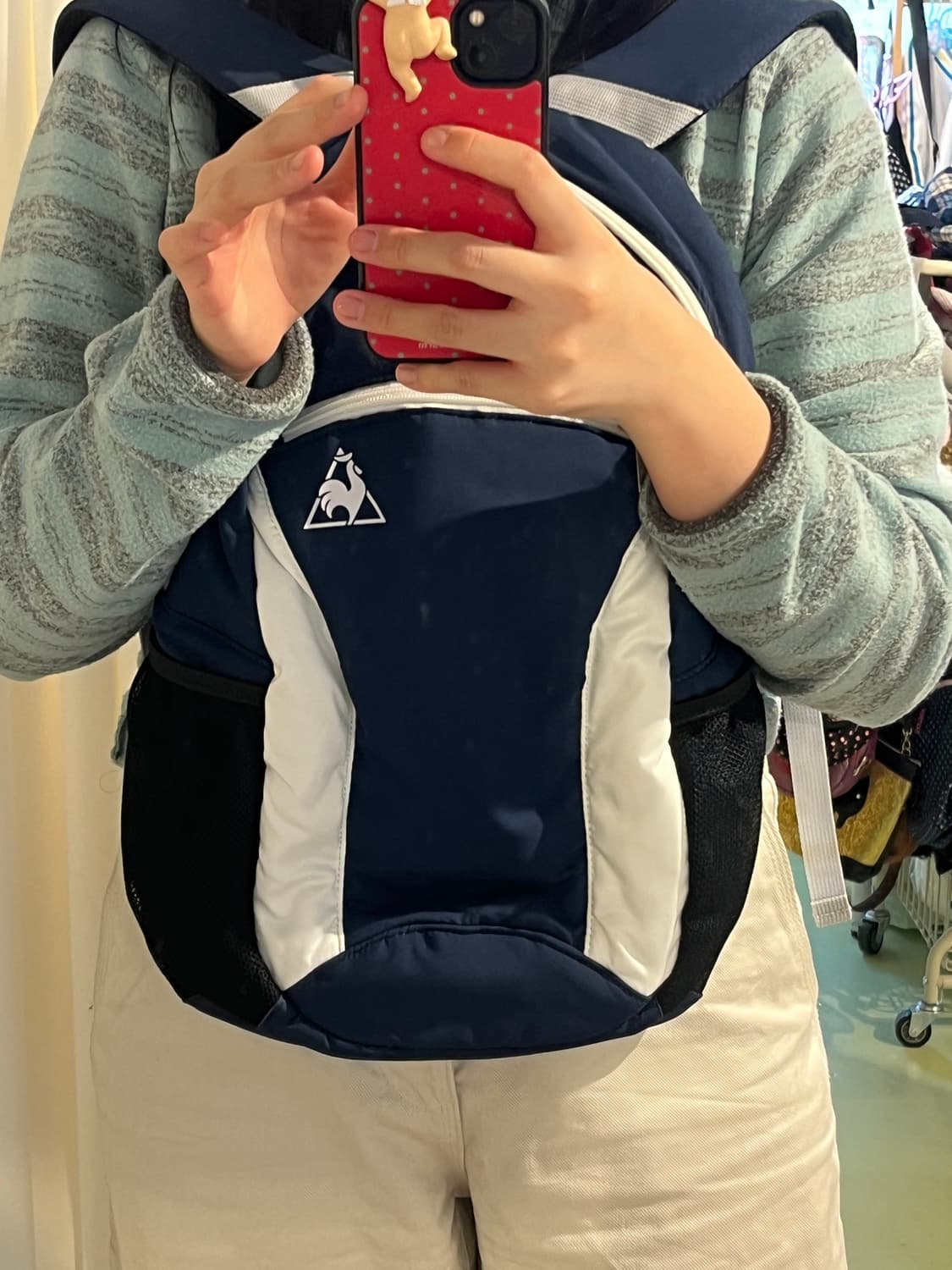 르꼬끄 네이비 펭귄 백팩 🐧 상품이미지8