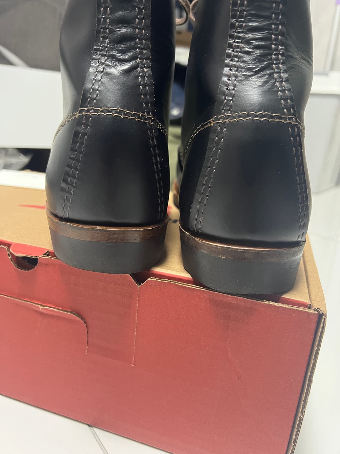 택포56) 레드윙 9060 벡맨 플랫박스 8D 260 상품이미지6